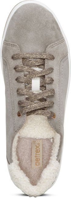 Cozy Blake Grey Shearling Lace Up - Image 5