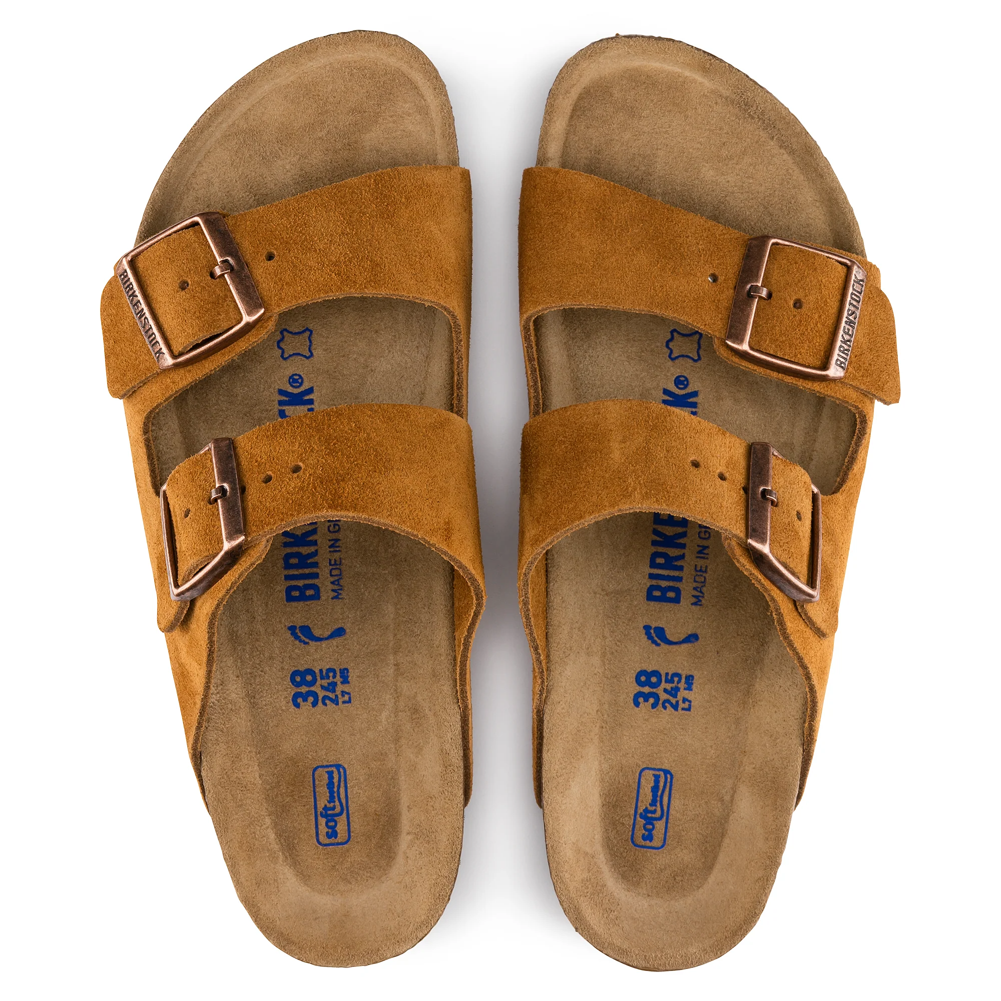 Arizona Soft Footbed Suede Mink Regular Fit - Image 2