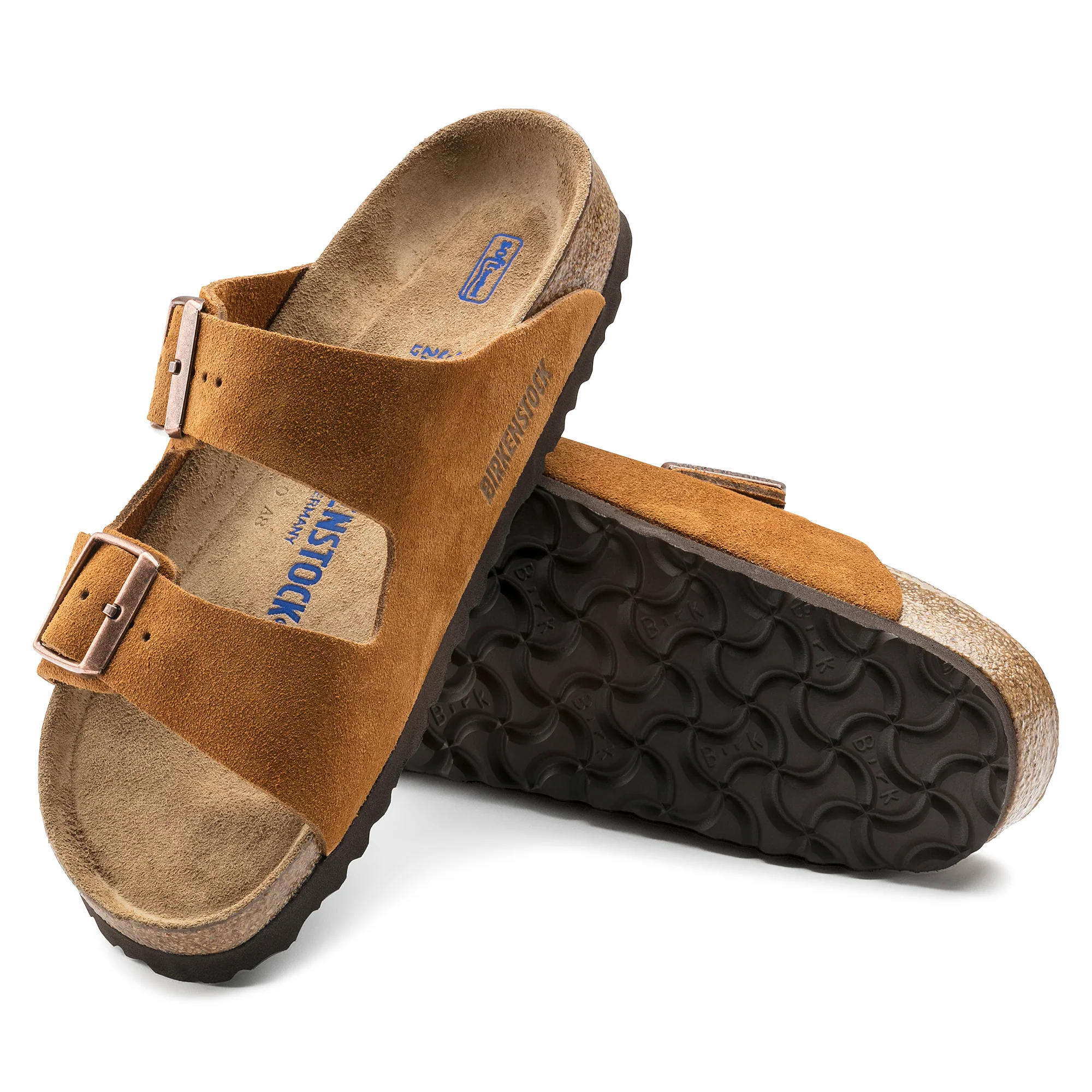 Arizona Soft Footbed Suede Mink Regular Fit - Image 3