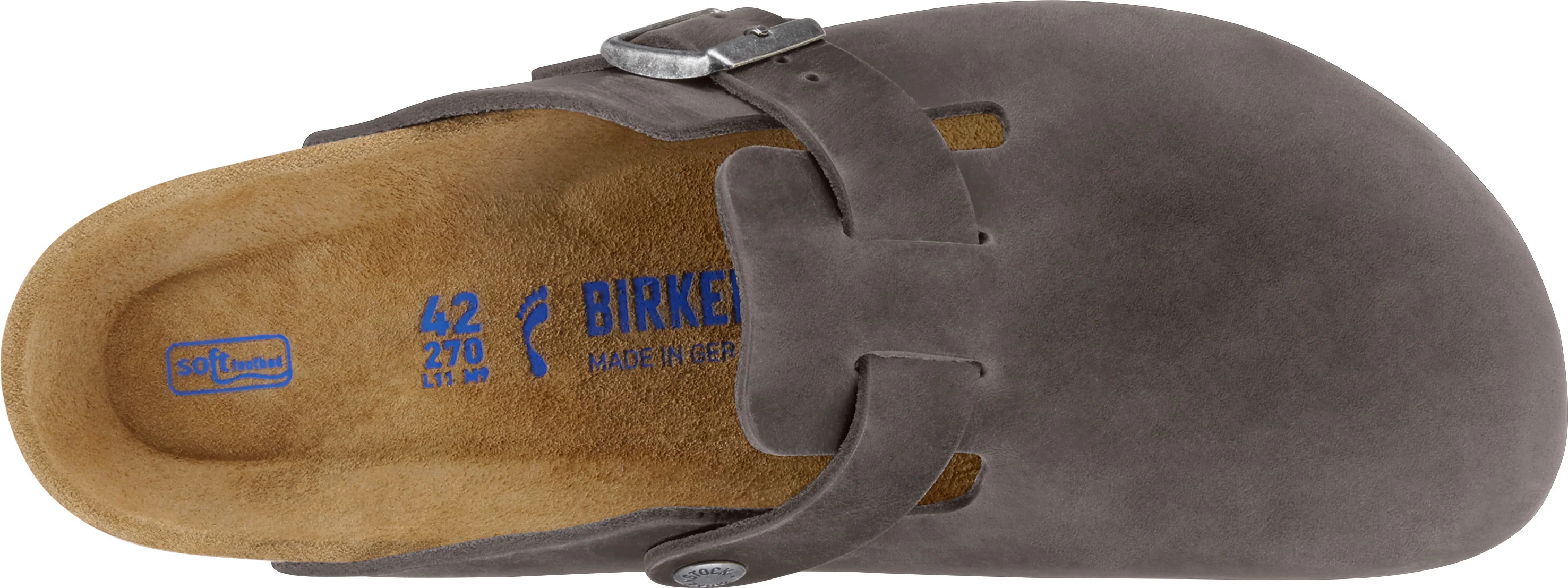 Boston Soft Footbed Oiled Leather Iron - Regular Fit - Image 3