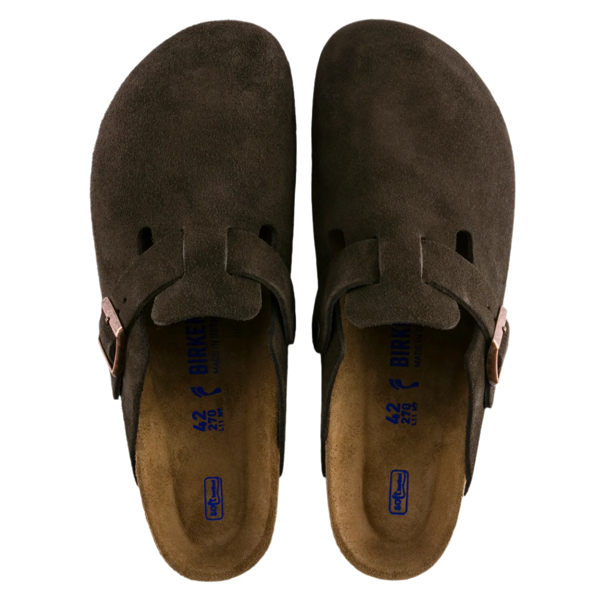 Boston Soft Footbed Suede Mocha Regular Fit - Image 4