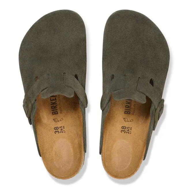 Boston Suede Thyme Narrow Fit - Image 3