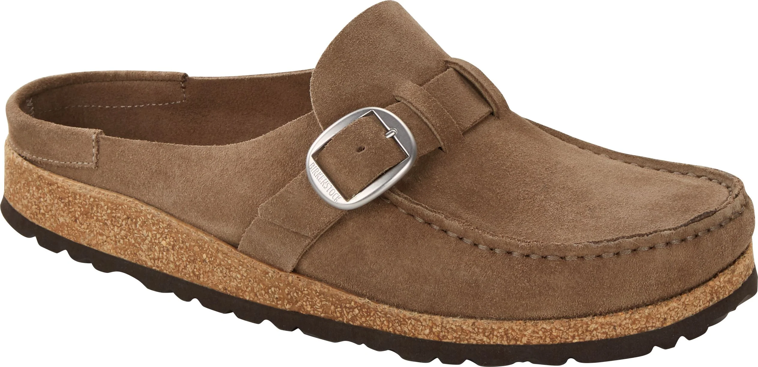 Buckley Suede Grey Taupe Narrow Fit