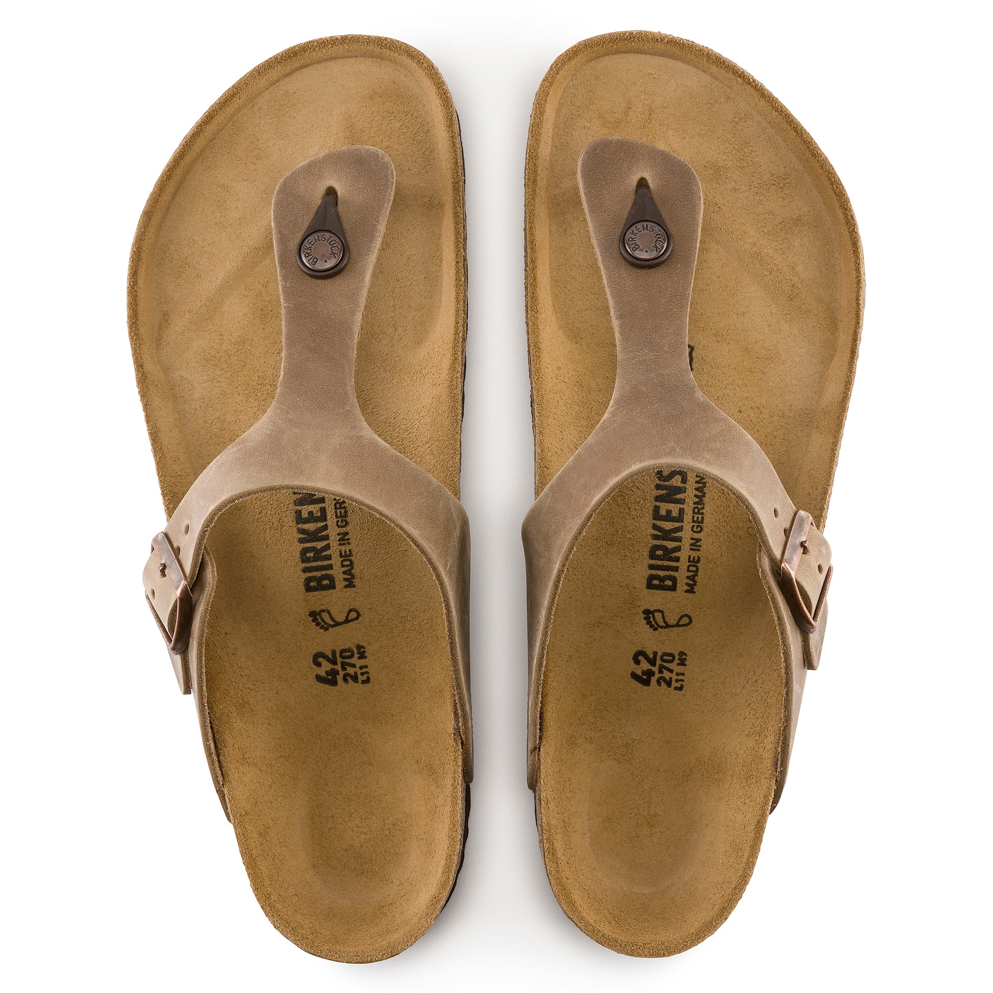 Gizeh Oiled Leather Tobacco - Regular Fit - Image 5