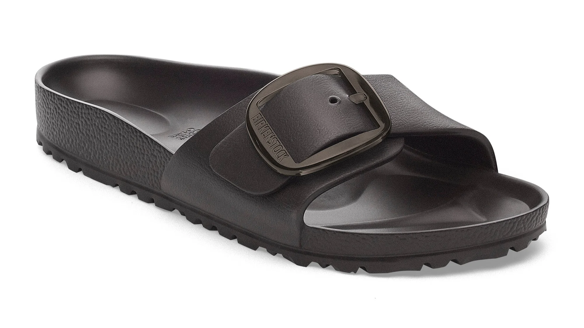 Madrid Big Buckle Eva Black Narrow Fit