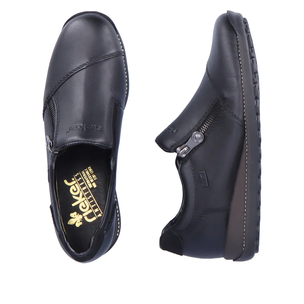 Black Slip On W Rieker Tex - Image 5
