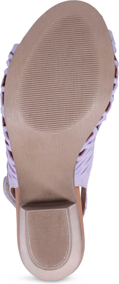 Lacey Slingback Sandal Lilac - Image 7