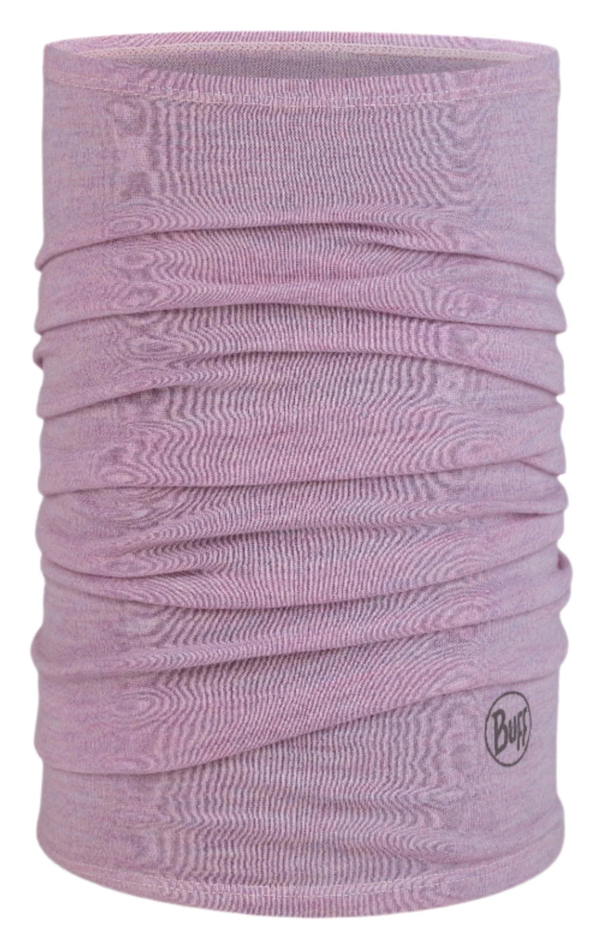 Merino Midweight Melange Lilac Sand