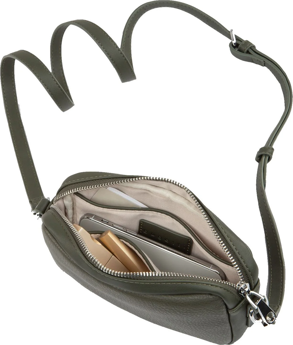 Camera Crossbody Dark Green - Image 3
