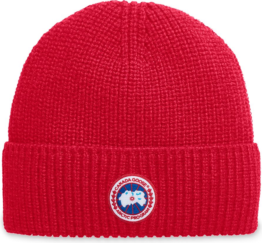 Arctic Disc Rib Toque Red