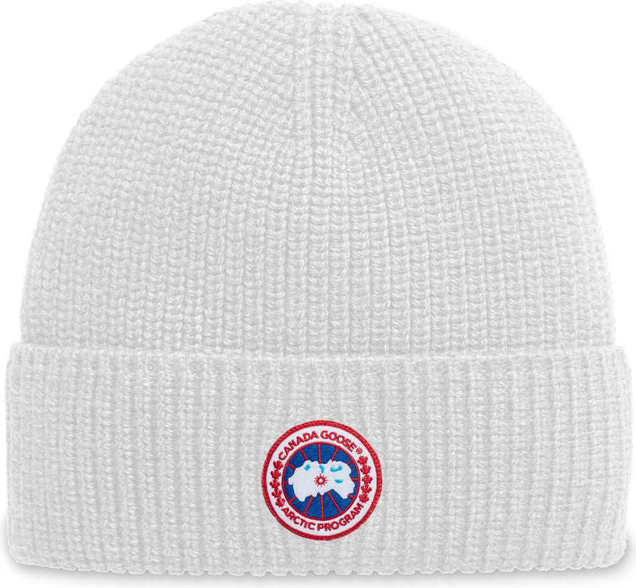 Arctic Disc Rib Toque White