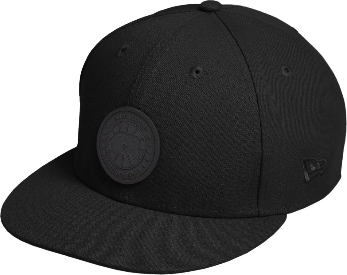 Arctic Disc Snapback Cap Black - Image 2