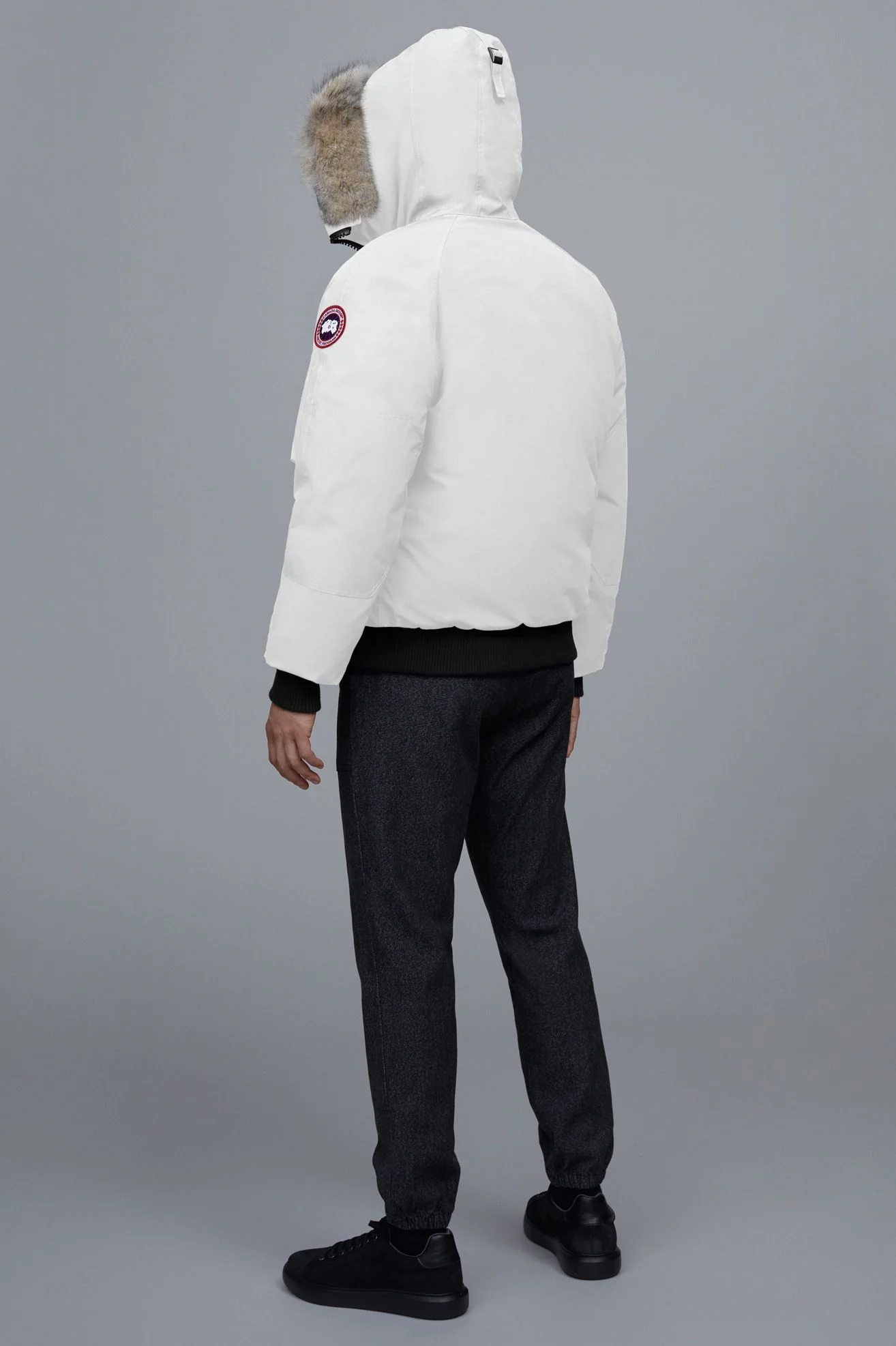 Pbi Chilliwack Bomber Jacket White - Image 3