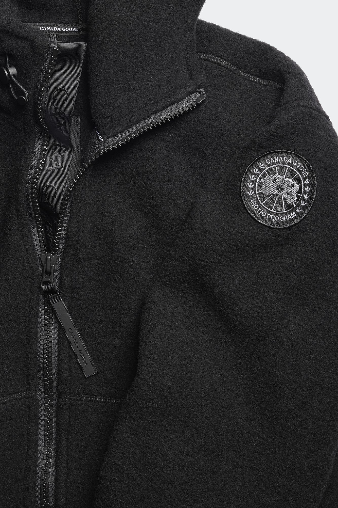 Chilliwack Fleece Bomber Black Disc Black - Image 2