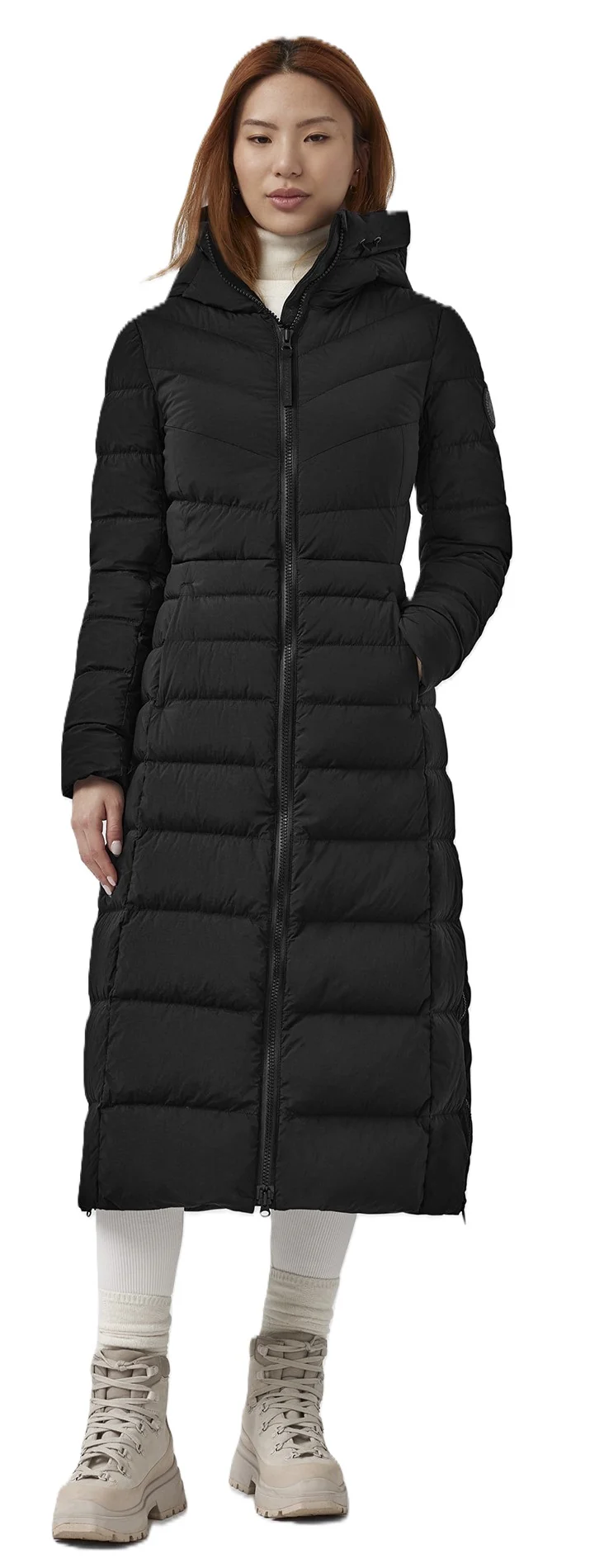 Clair Long Coat Black - Image 2