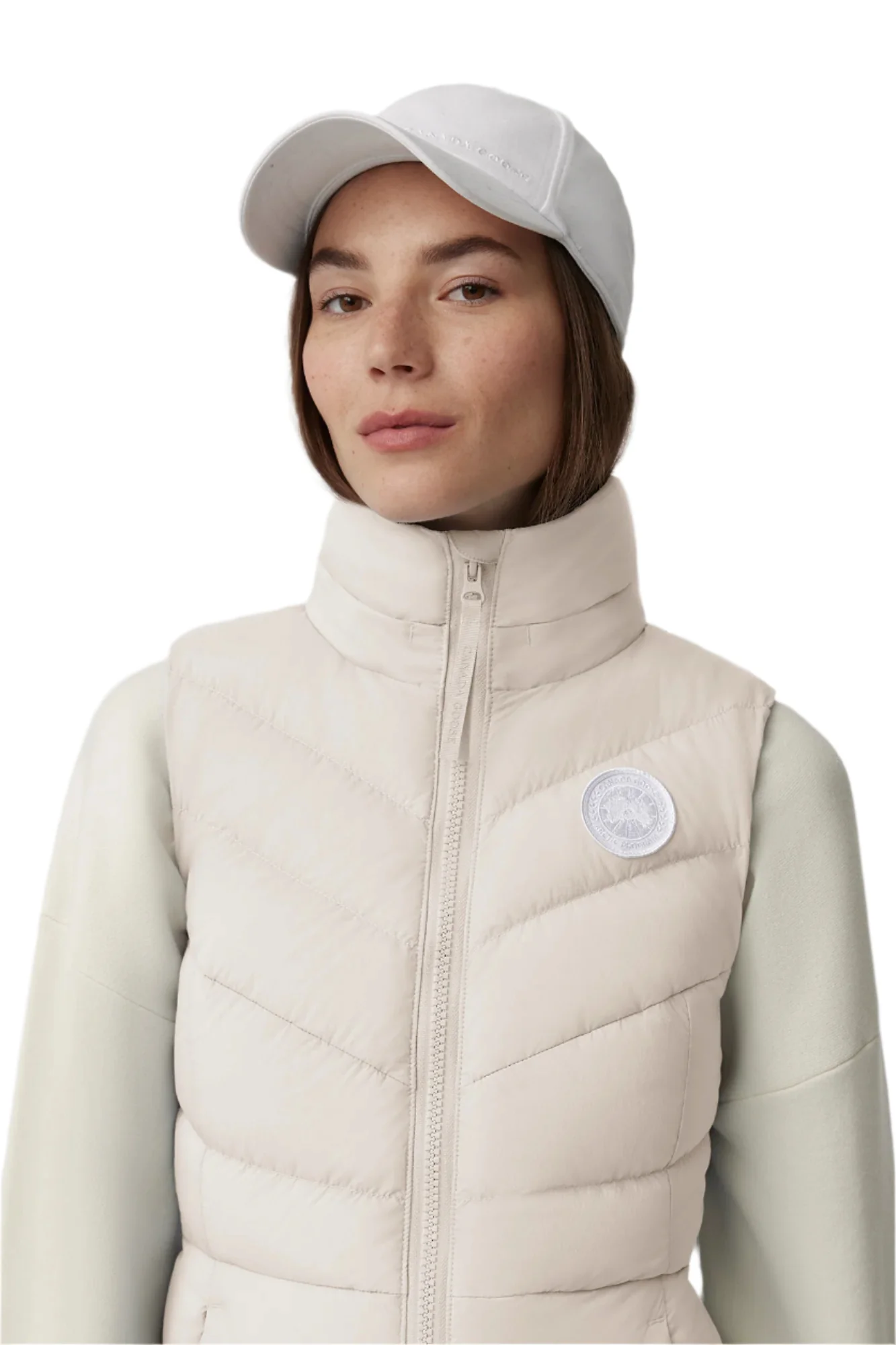 Clair Vest White Disc Linen - Image 3