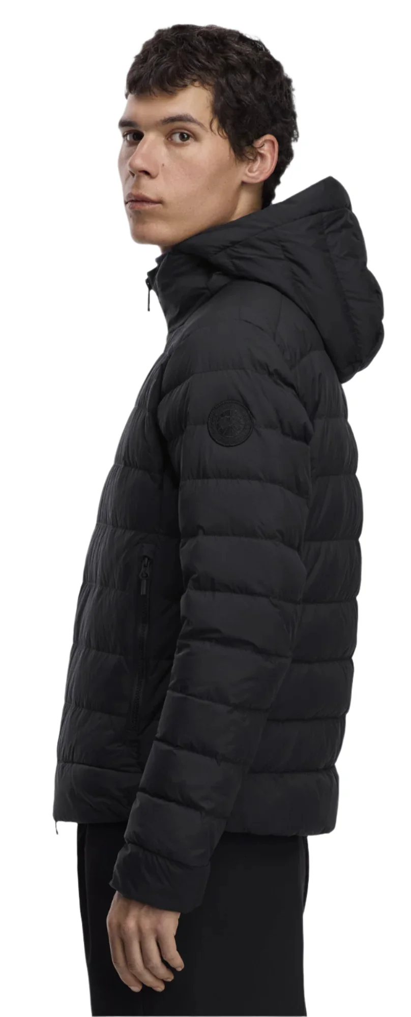 Crofton Hoody Enduraluxe Black - Image 2