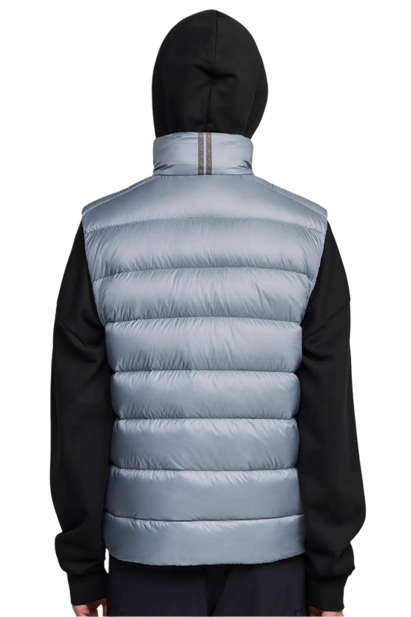 Crofton Vest Black Disc Light Ozone Blue - Image 2