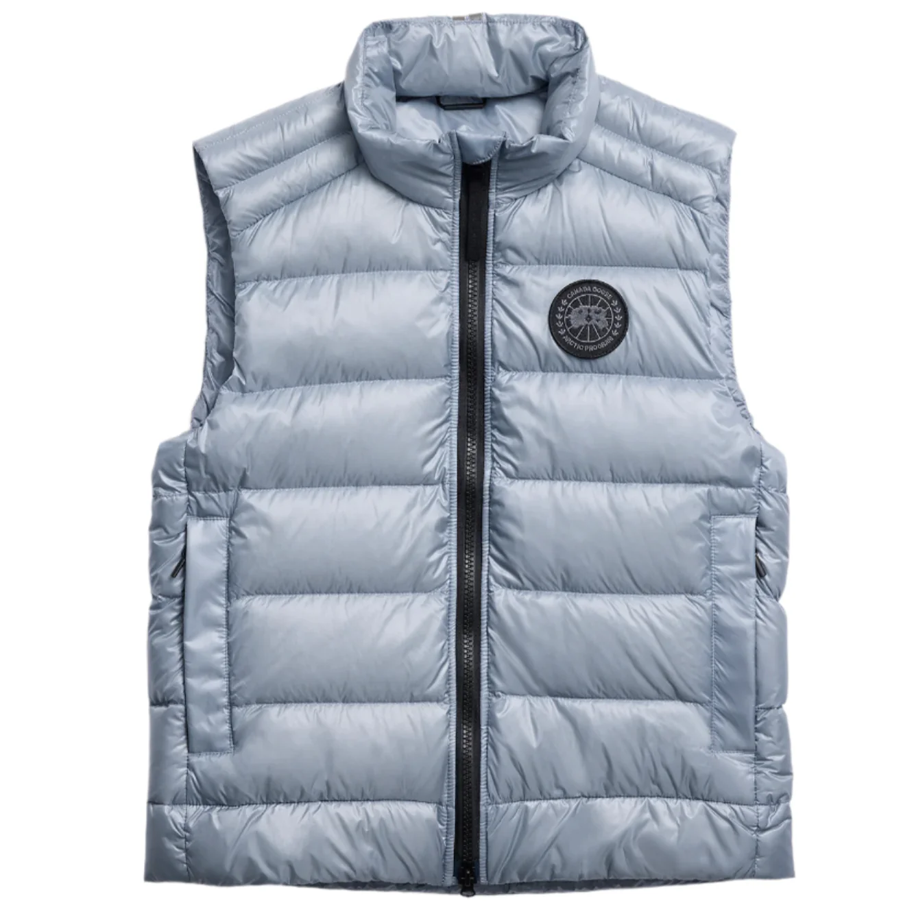 Crofton Vest Black Disc Light Ozone Blue - Image 3