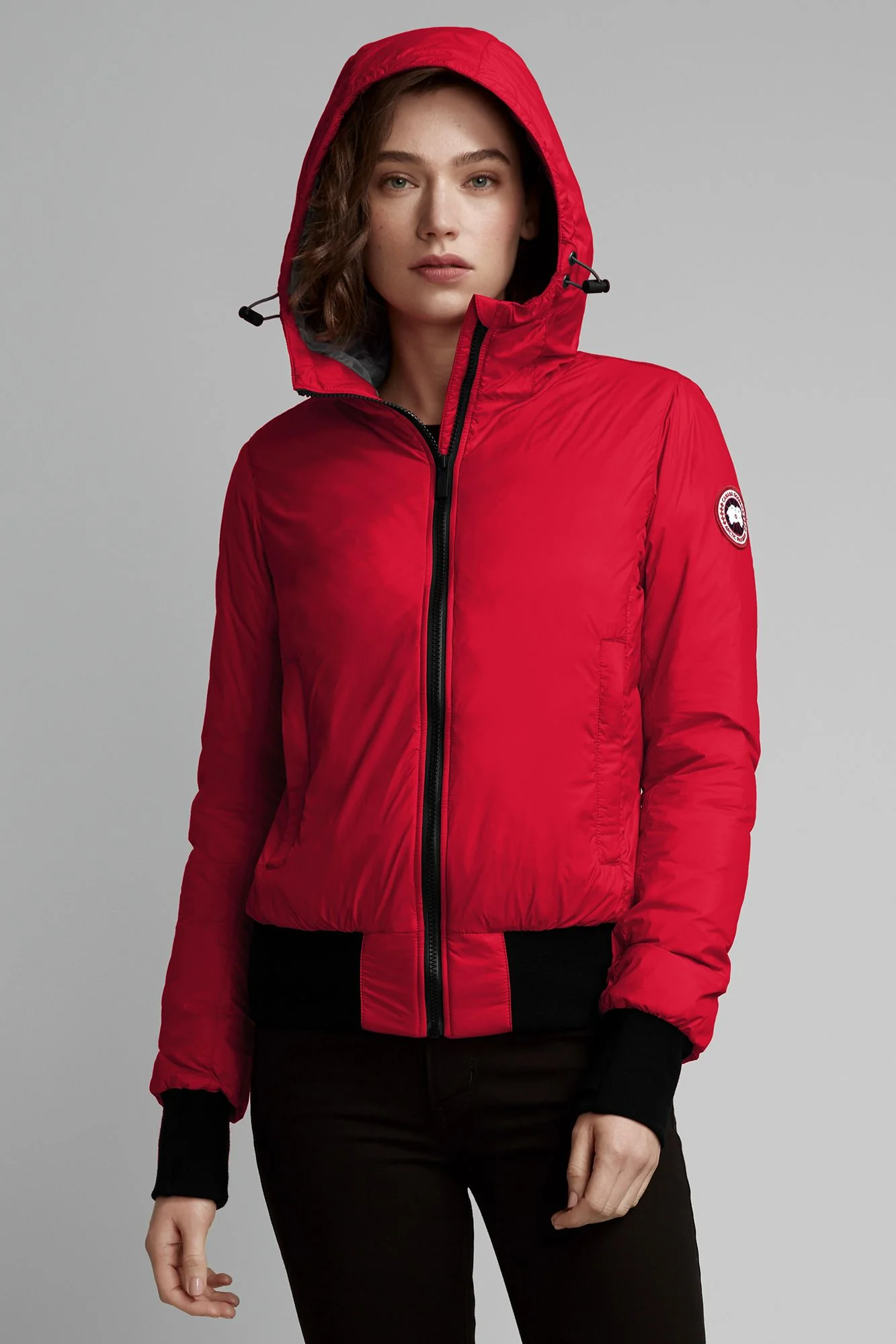 Dore Down Hoody Red - Image 2