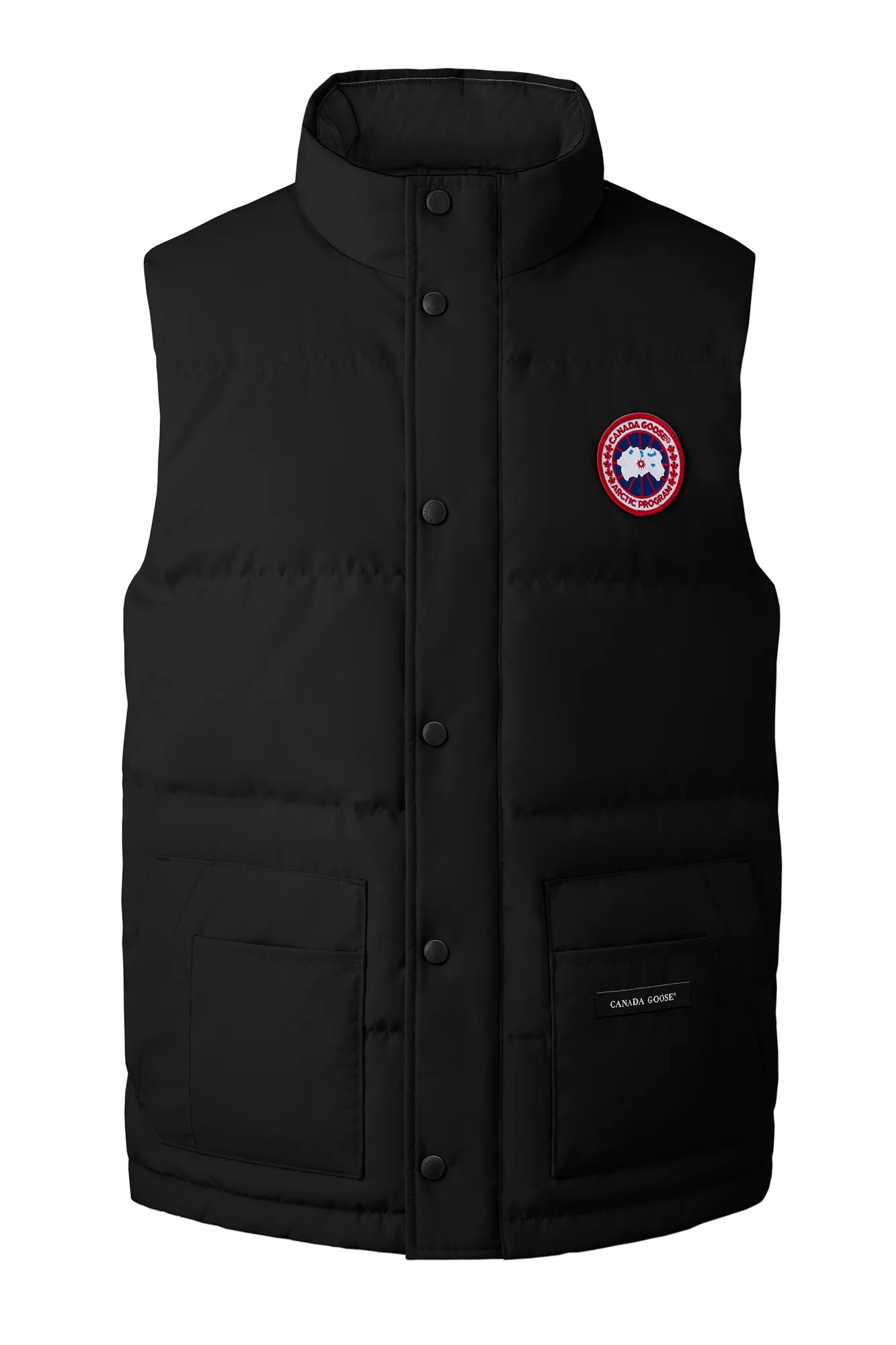 Freestyle Crew Vest Black