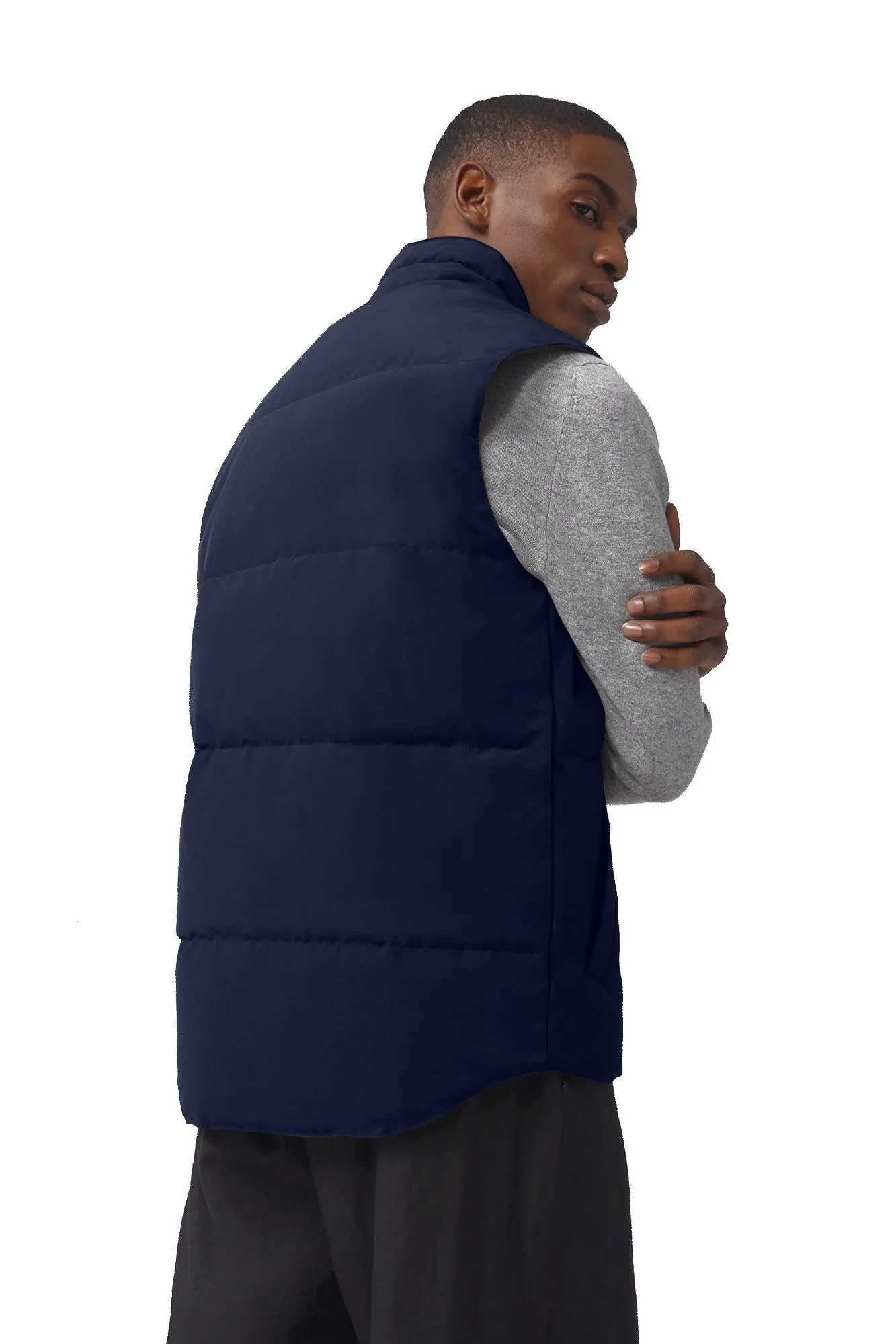 Garson Vest Black Disc Atlantic Navy - Image 3