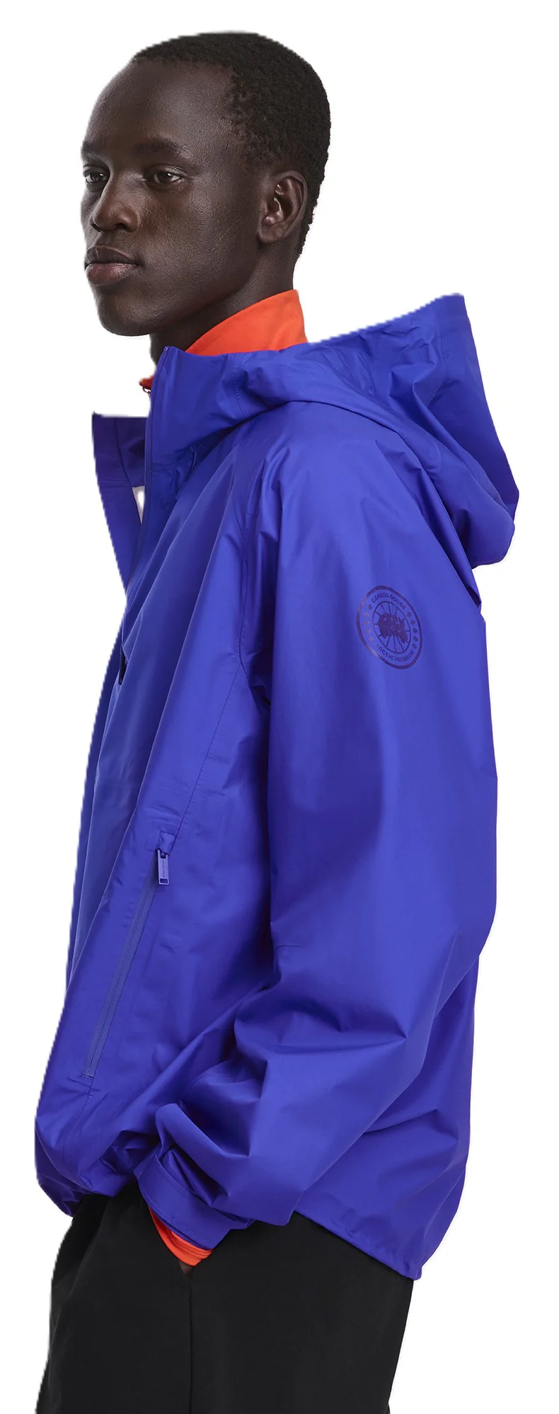 Horizon Rain Jacket Azurite Blue - Image 3