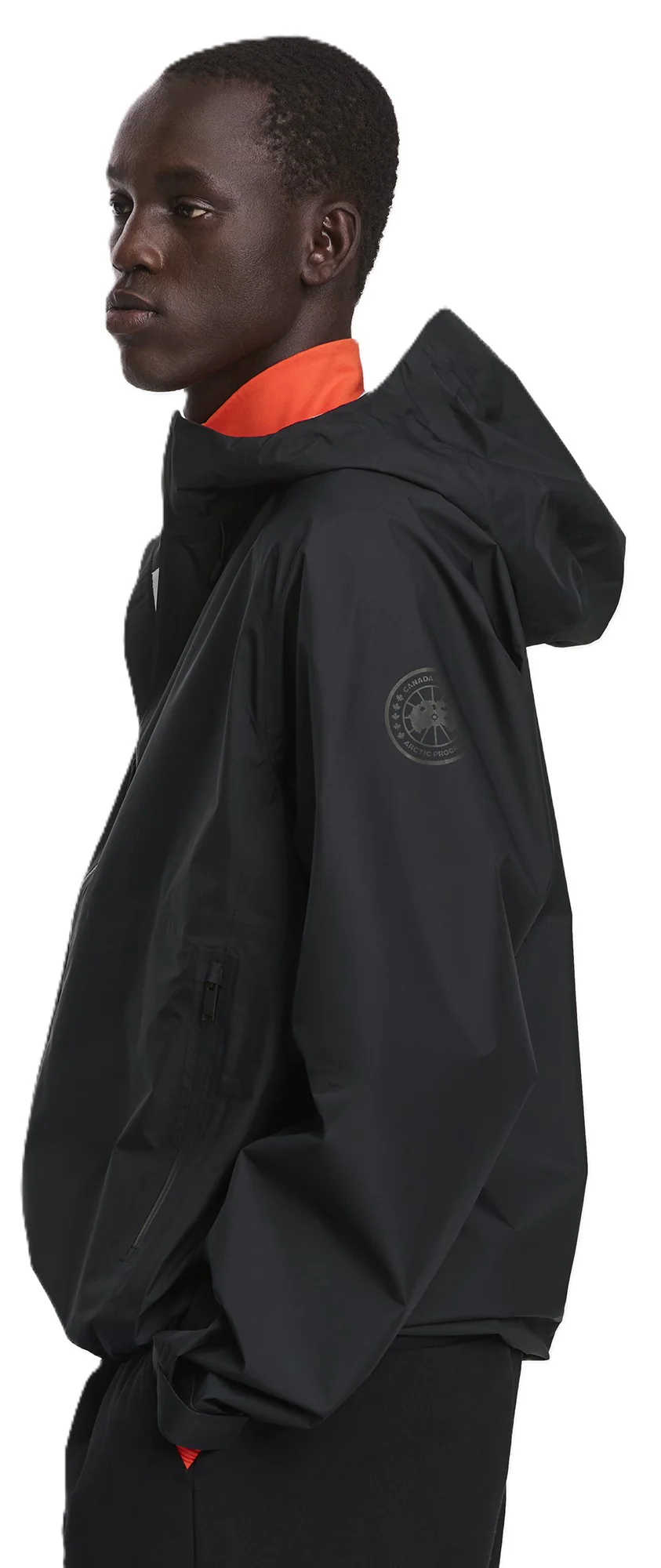 Horizon Rain Jacket Black - Image 4