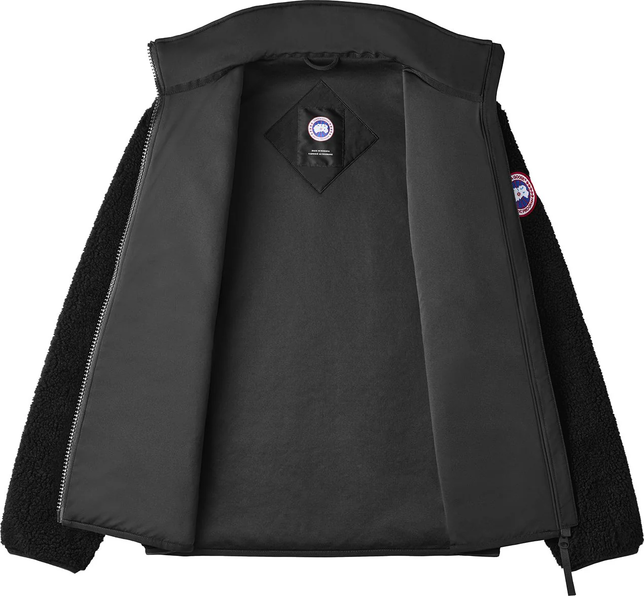 Kelowna Fleece Jacket Black - Image 2