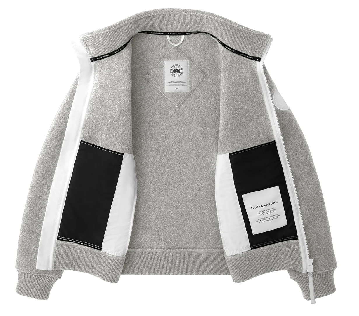 Lawson Fleece Jacket Greige - Image 2