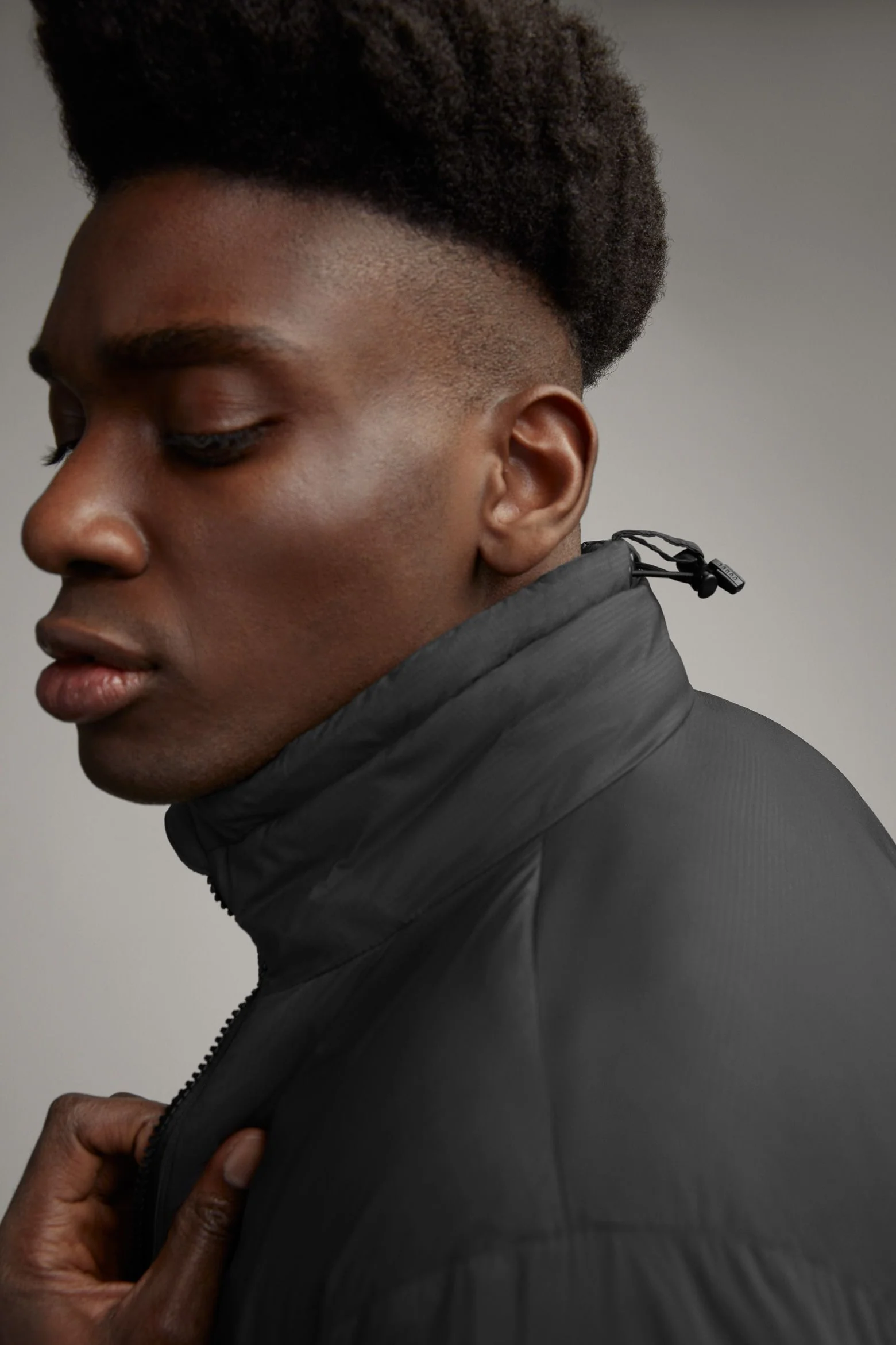 Lodge Down Jacket Matte Finish Graphite - Image 6