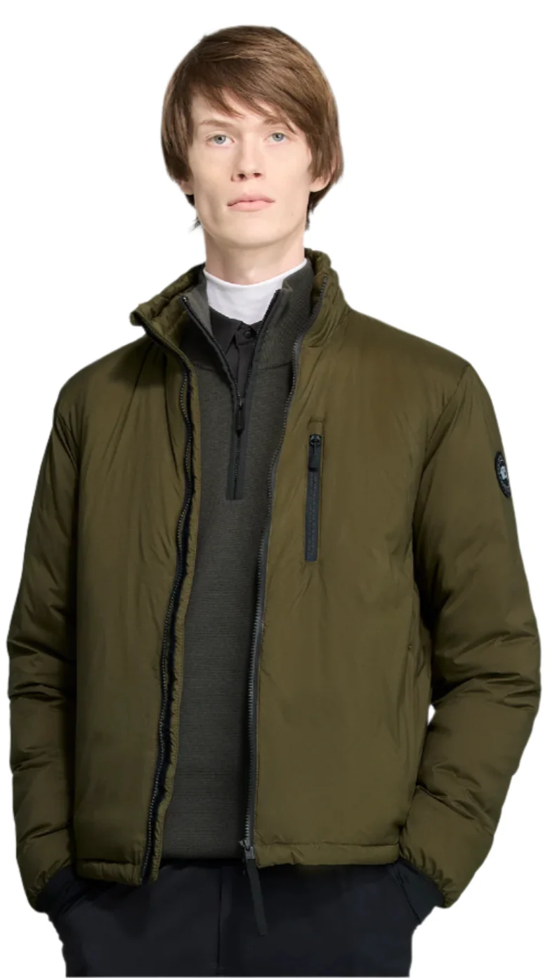 Lodge Jacket R Black Disc Military Green