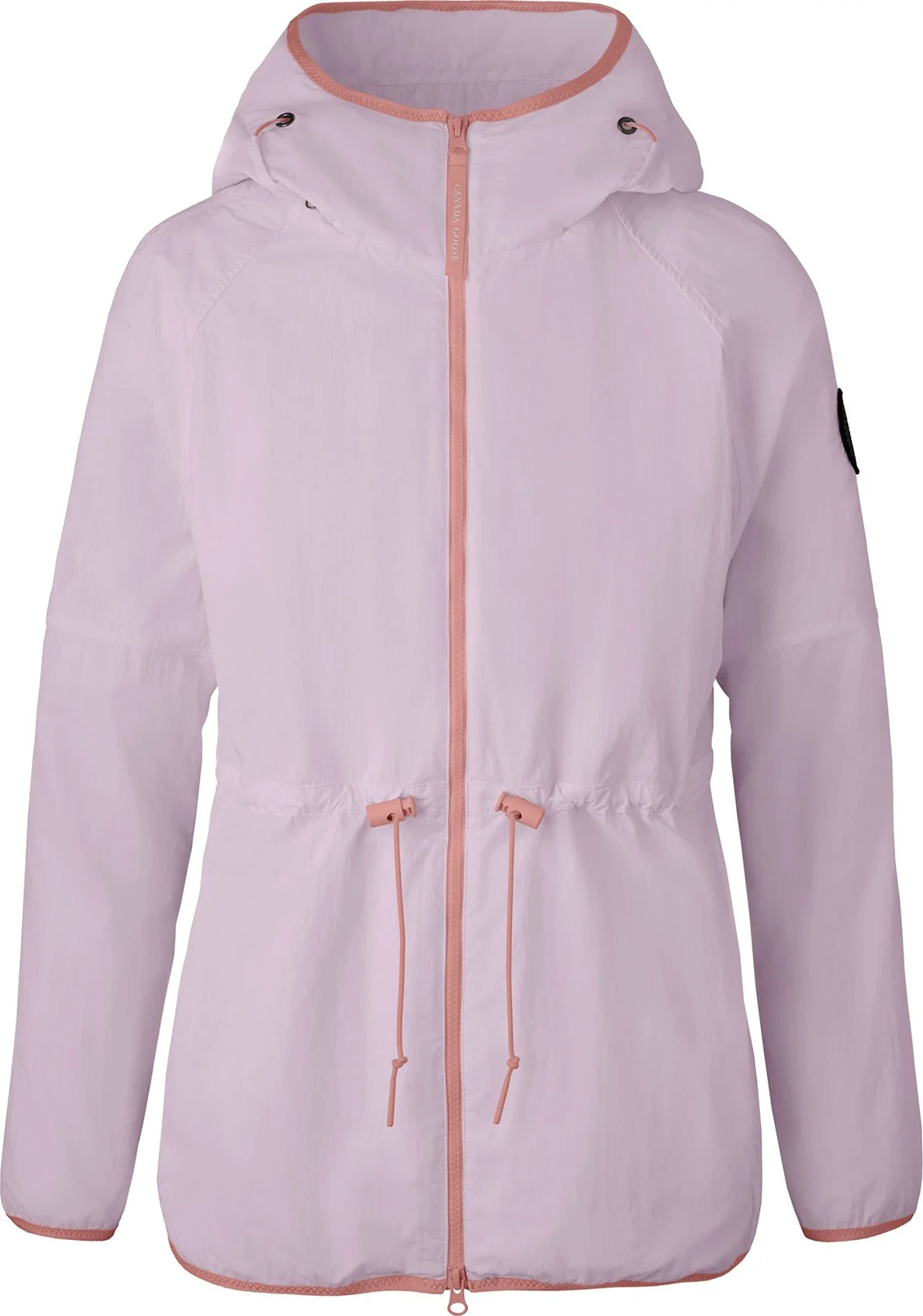Lundell Wind Jacket Black Disc Sunsetpink