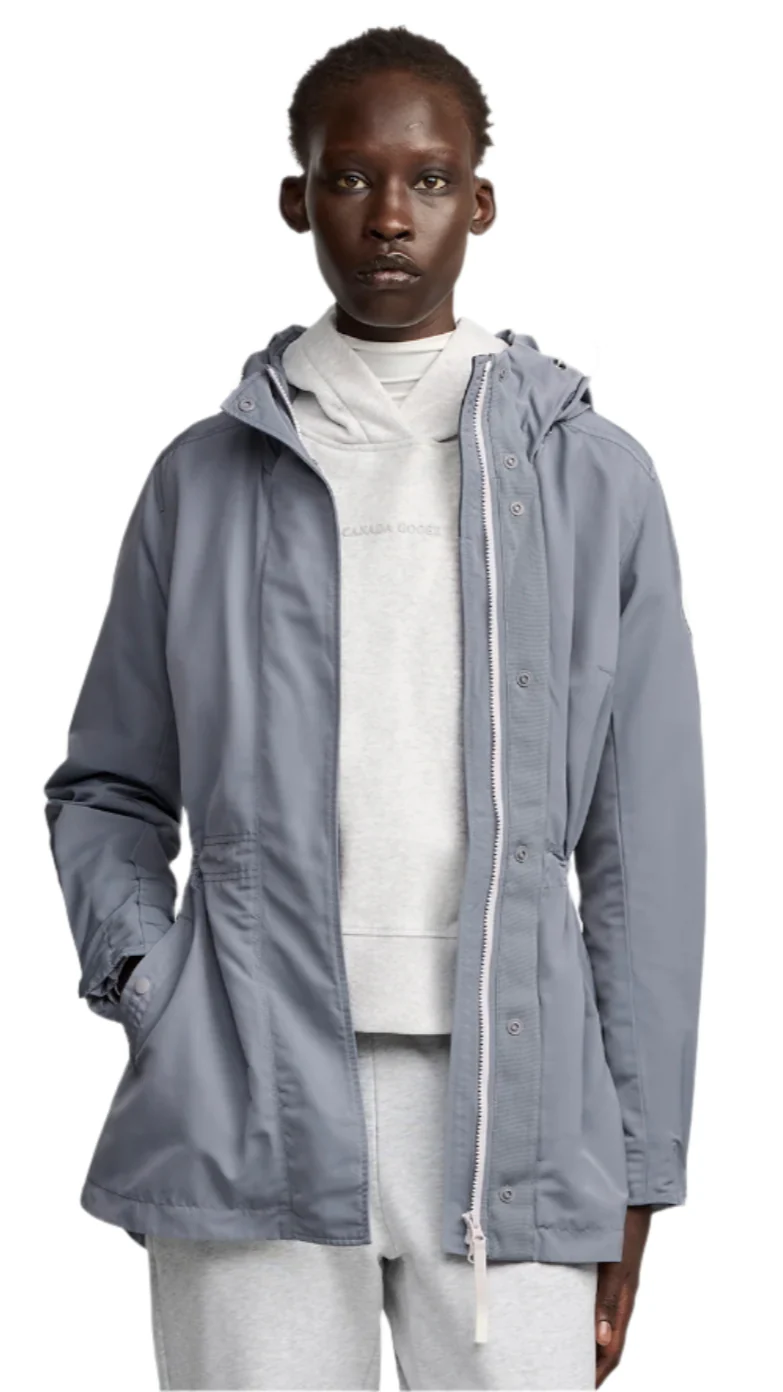 Minden Jacket White Disc Light Ozone Blue