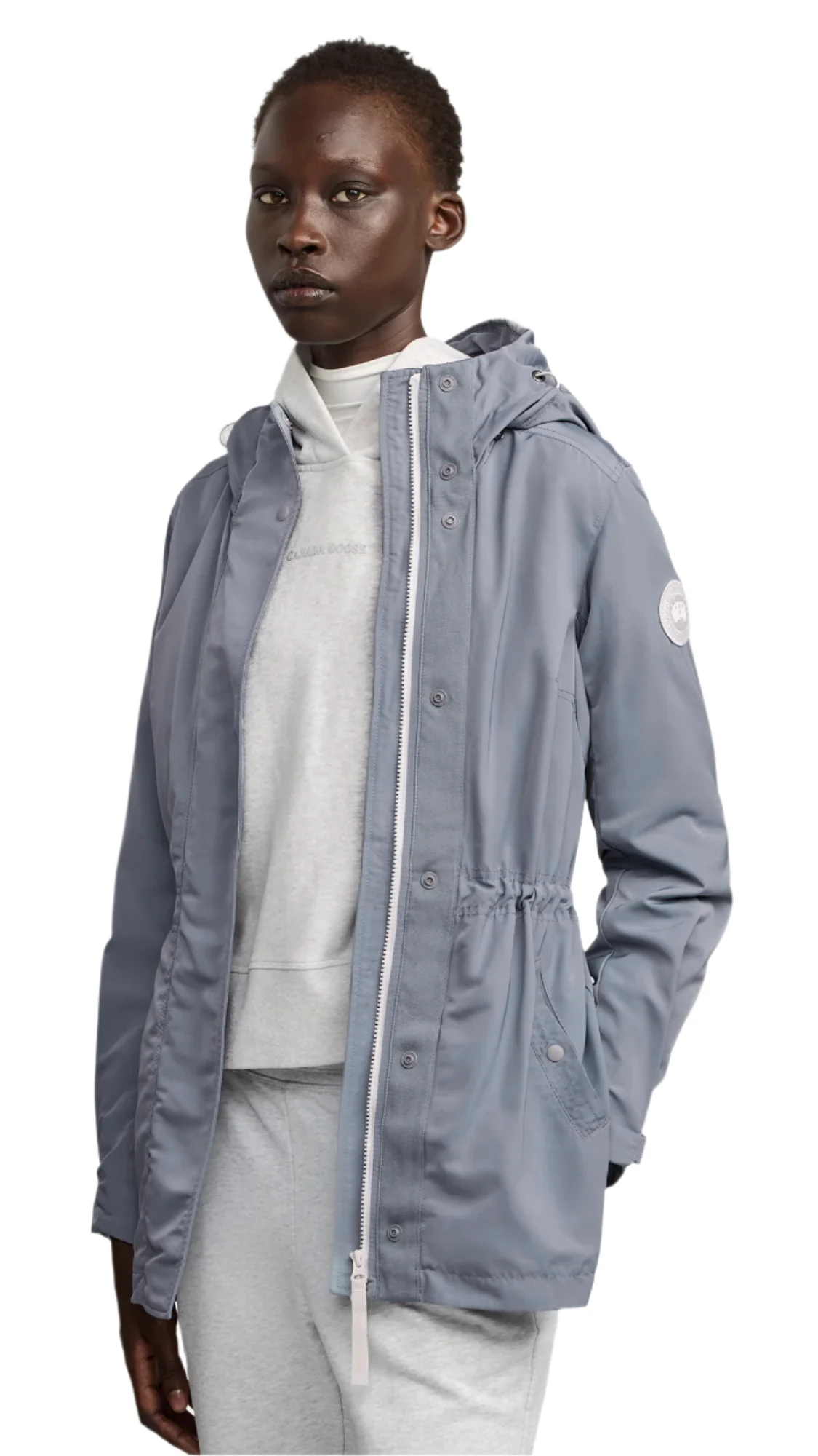 Minden Jacket White Disc Light Ozone Blue - Image 3