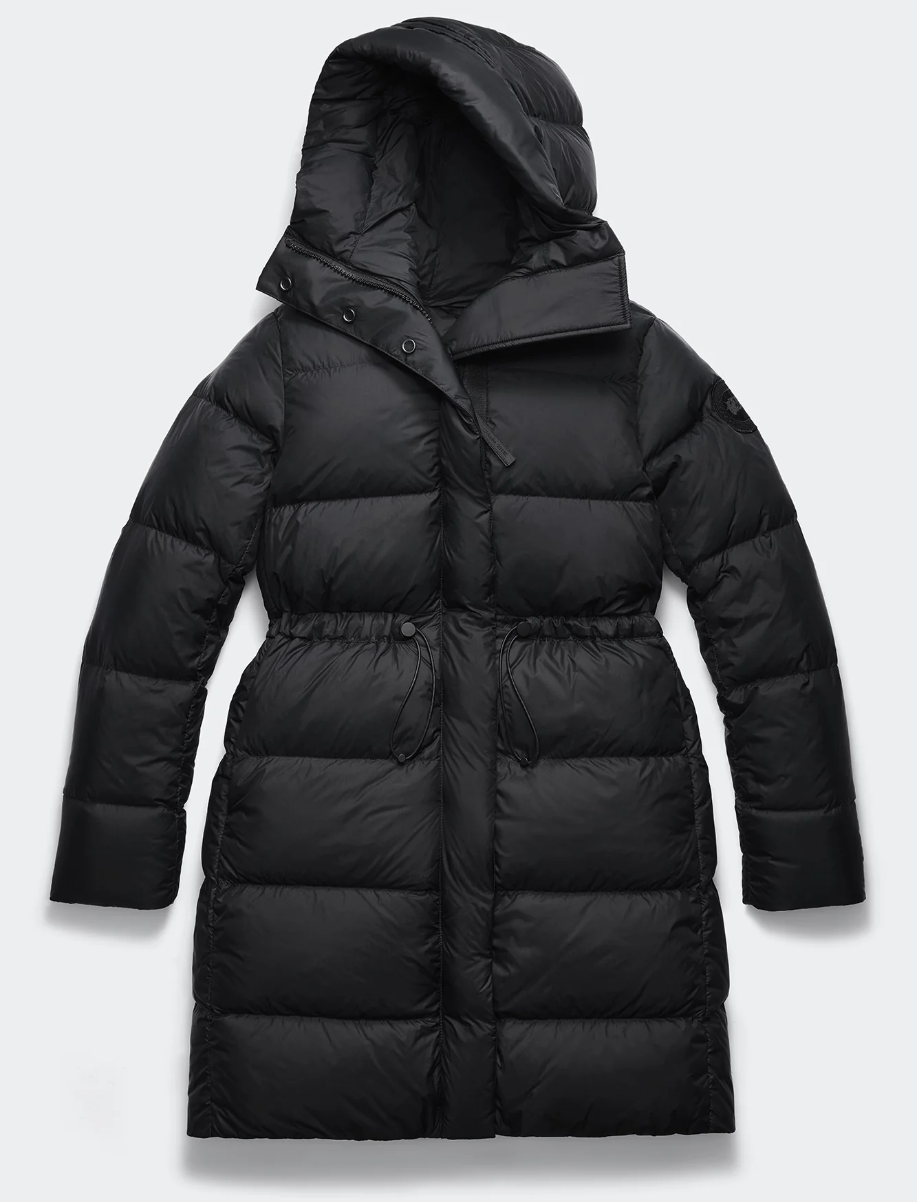Montgomery Coat Tonal Disc Black