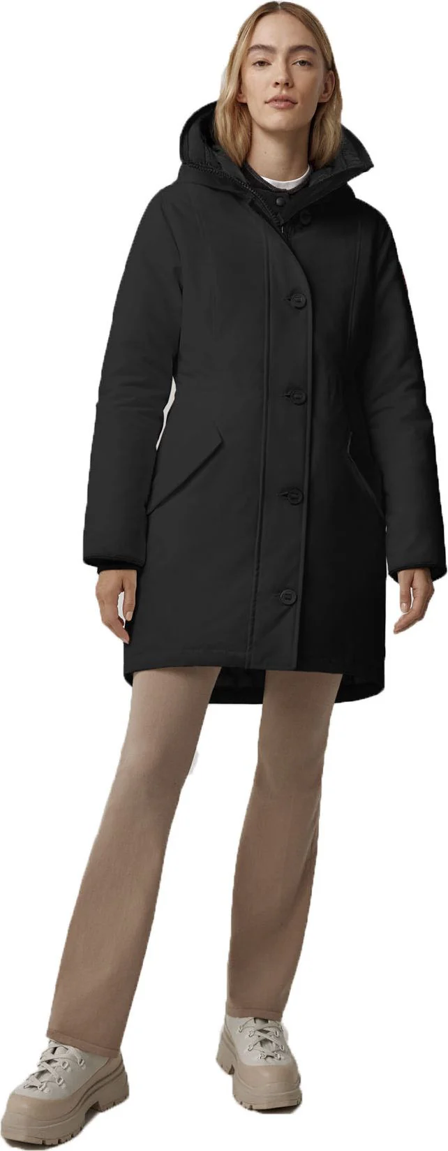 Rossclair Parka Black - Image 3