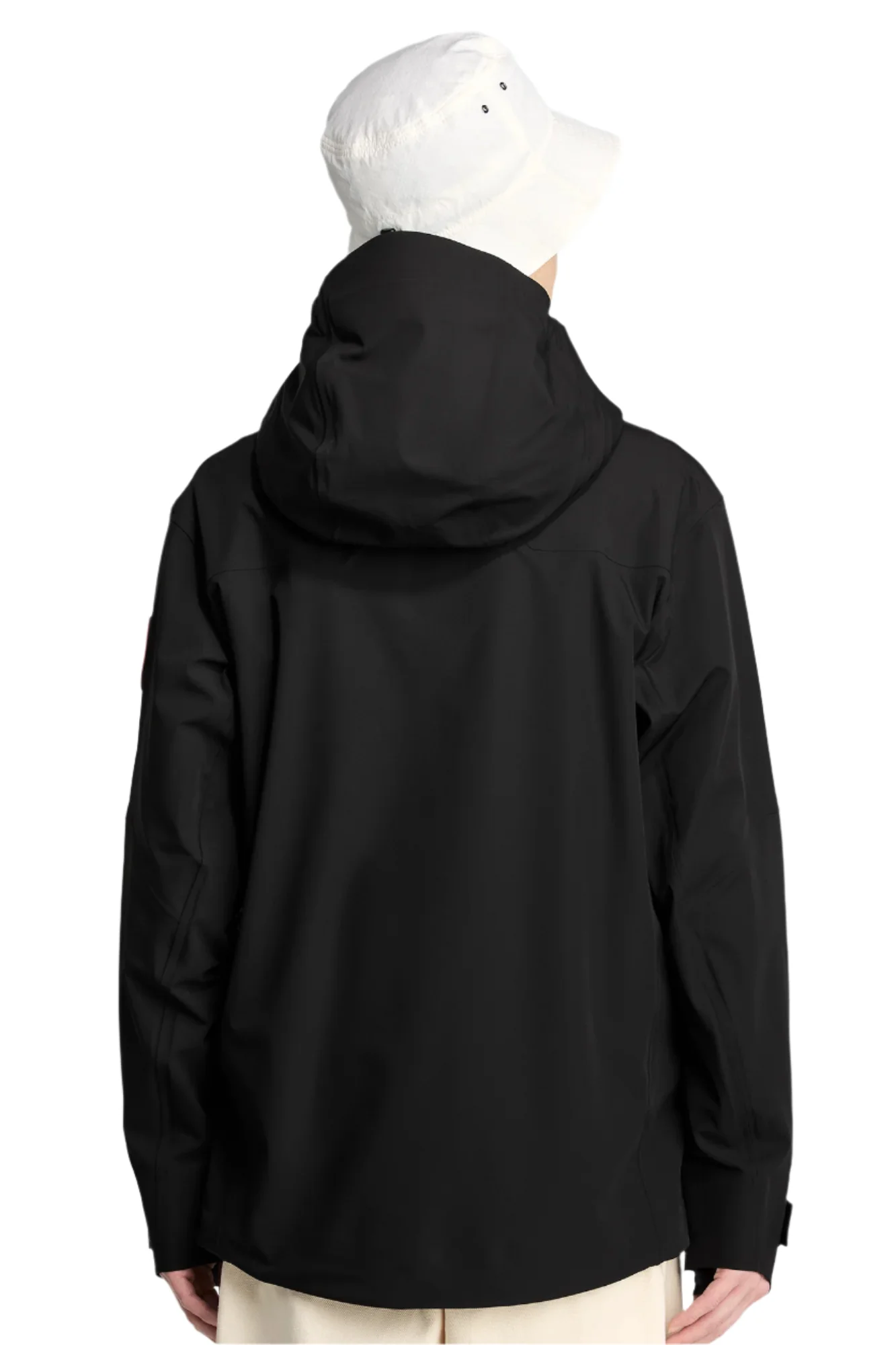 Men's Rupert Rain Jacket Black - Image 2