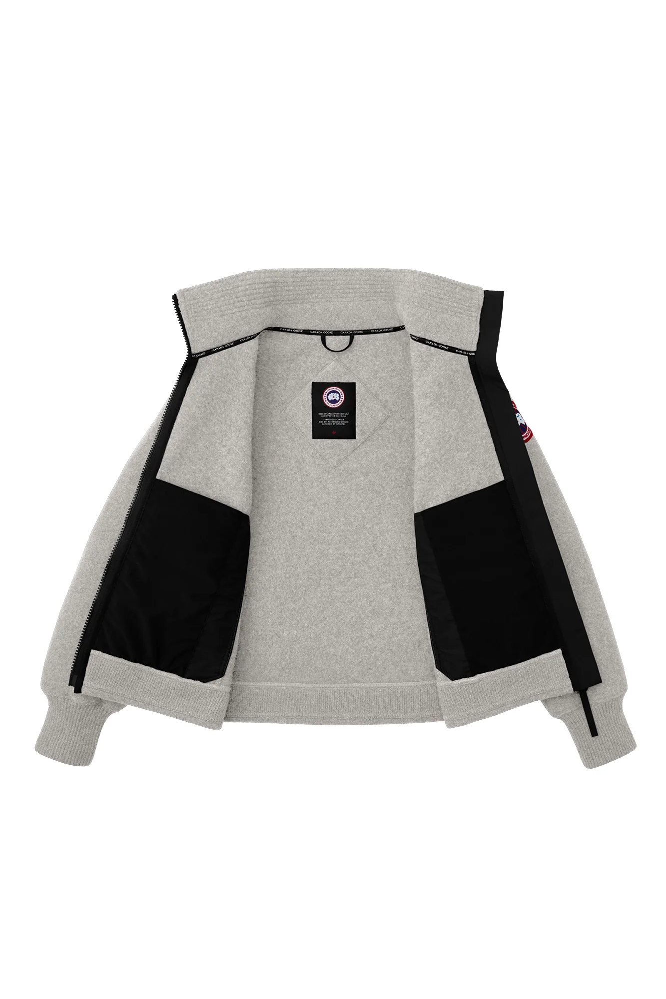 Severn Fleece Jacket Mist Grey - Image 2