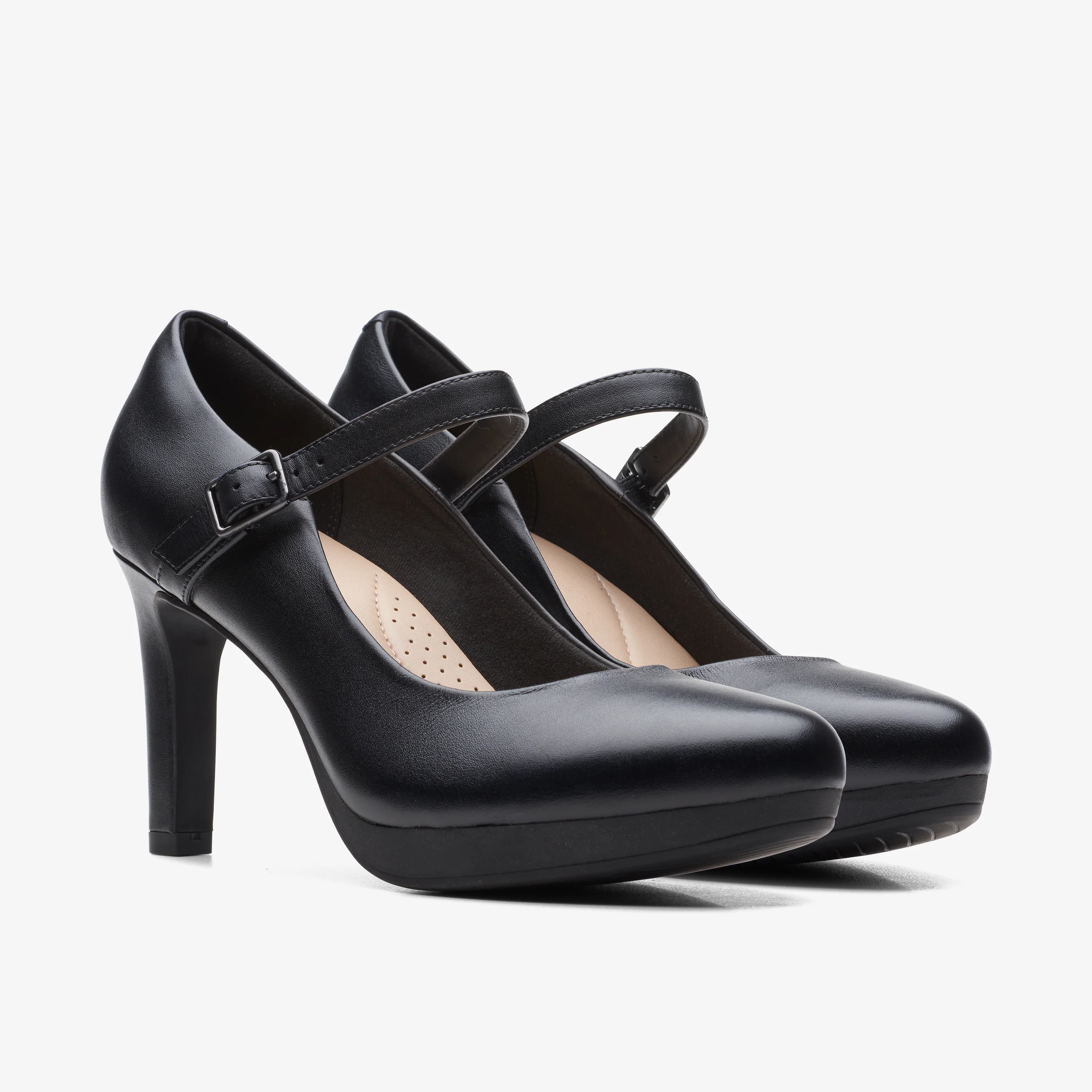 Ambyr Shine Leather Black Leather