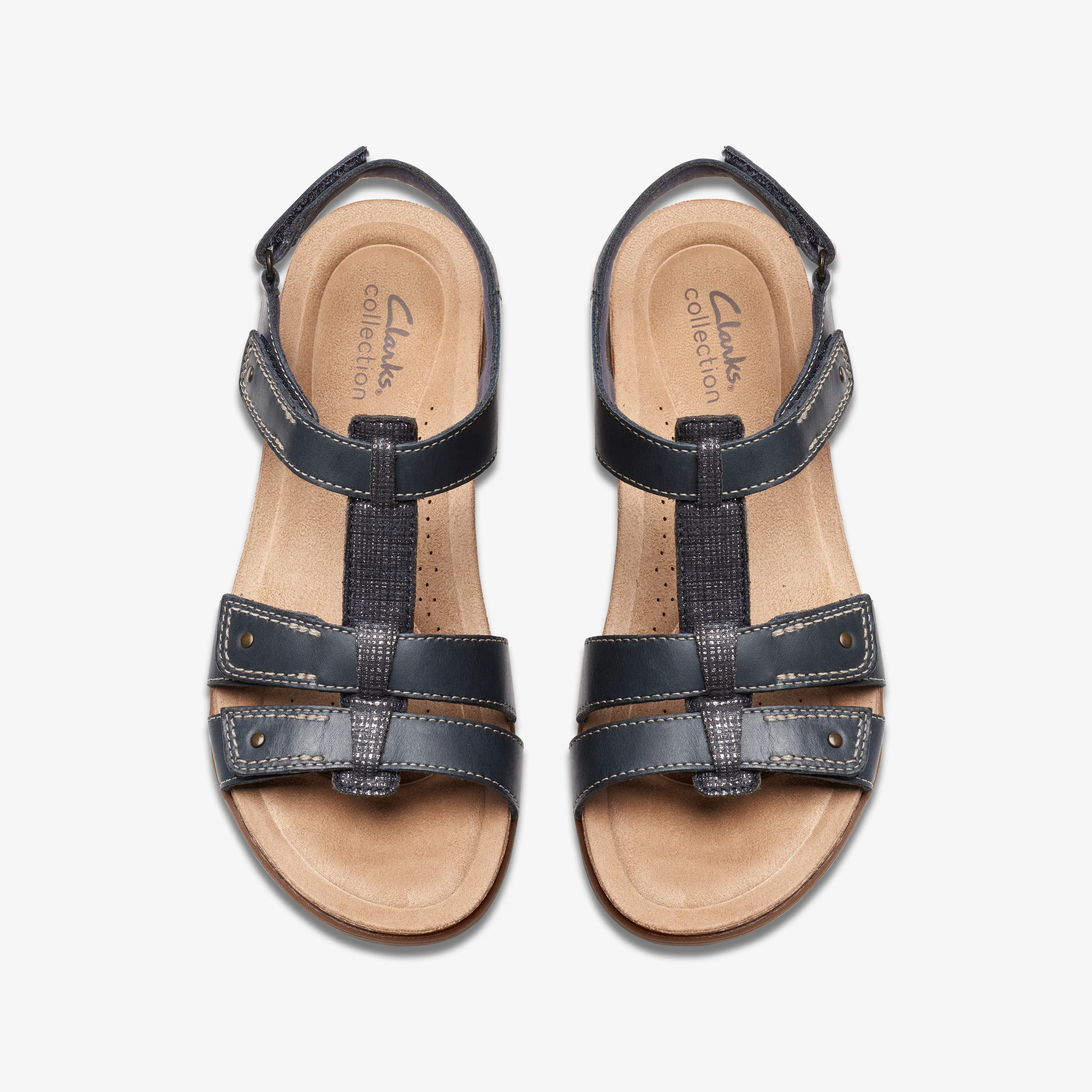 April Cove Leather Navy Leather - Image 6