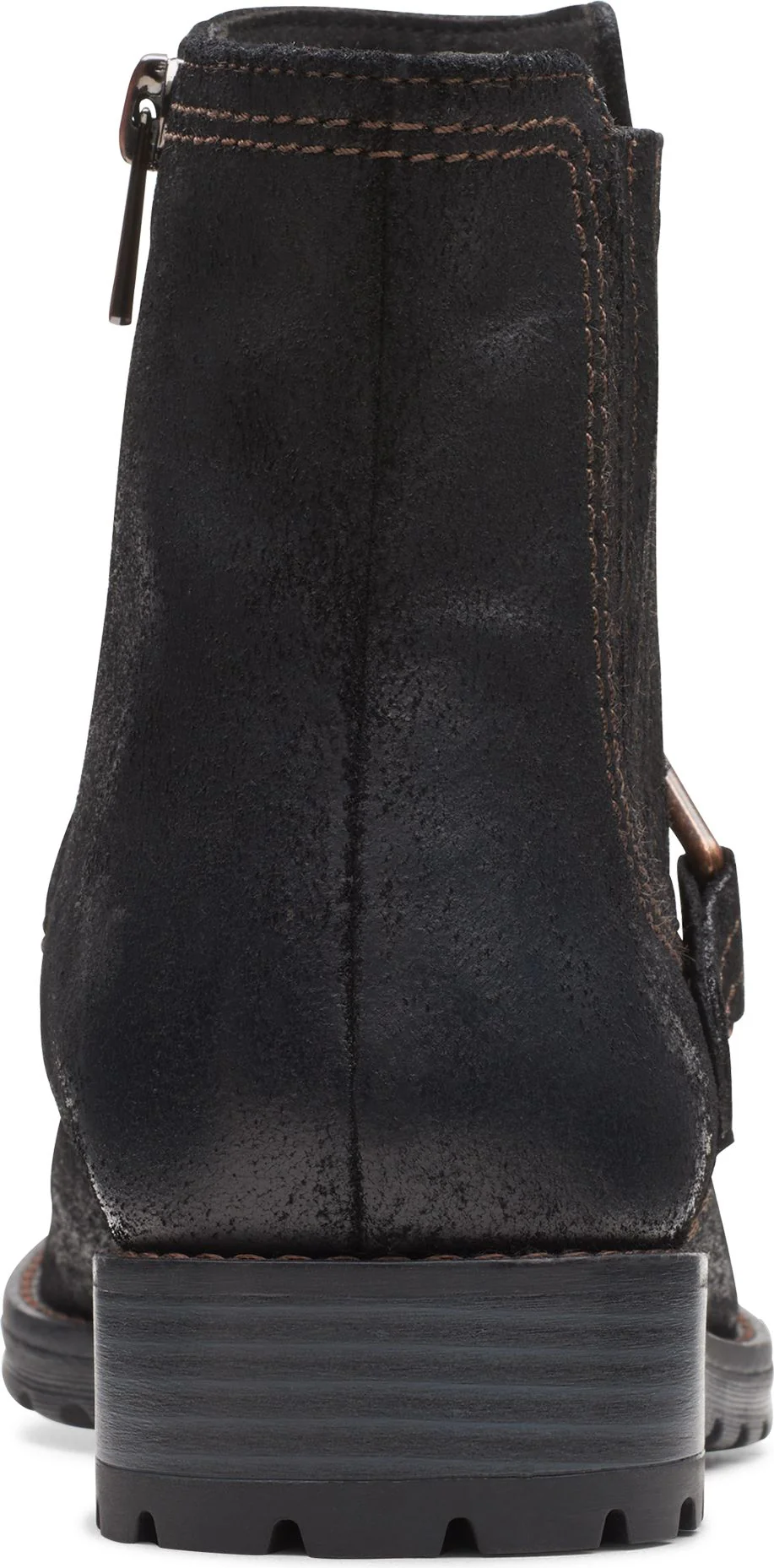Aspra Buckle Black Suede - Image 6