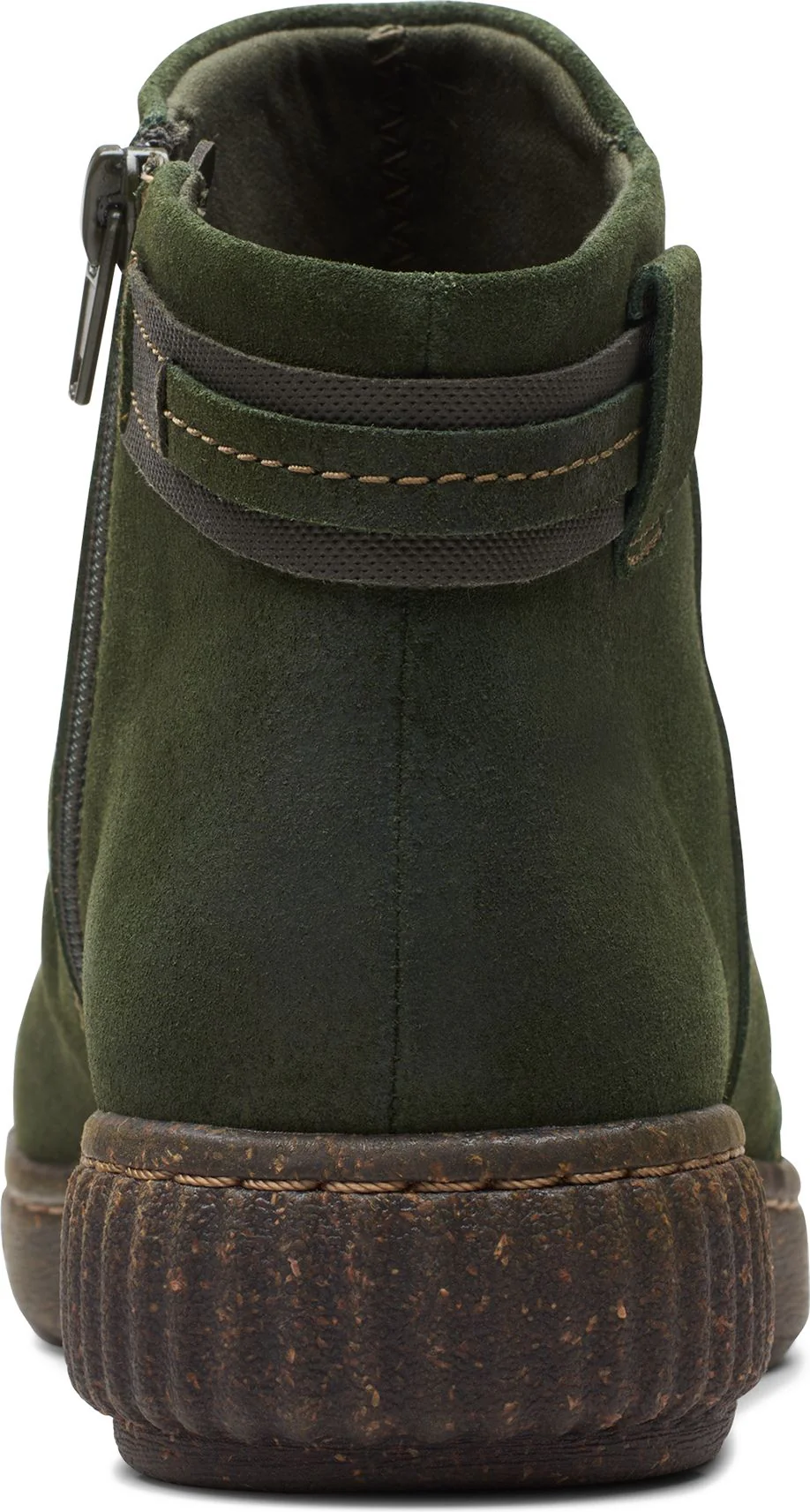 Caroline Derby Dark Green Suede - Image 6