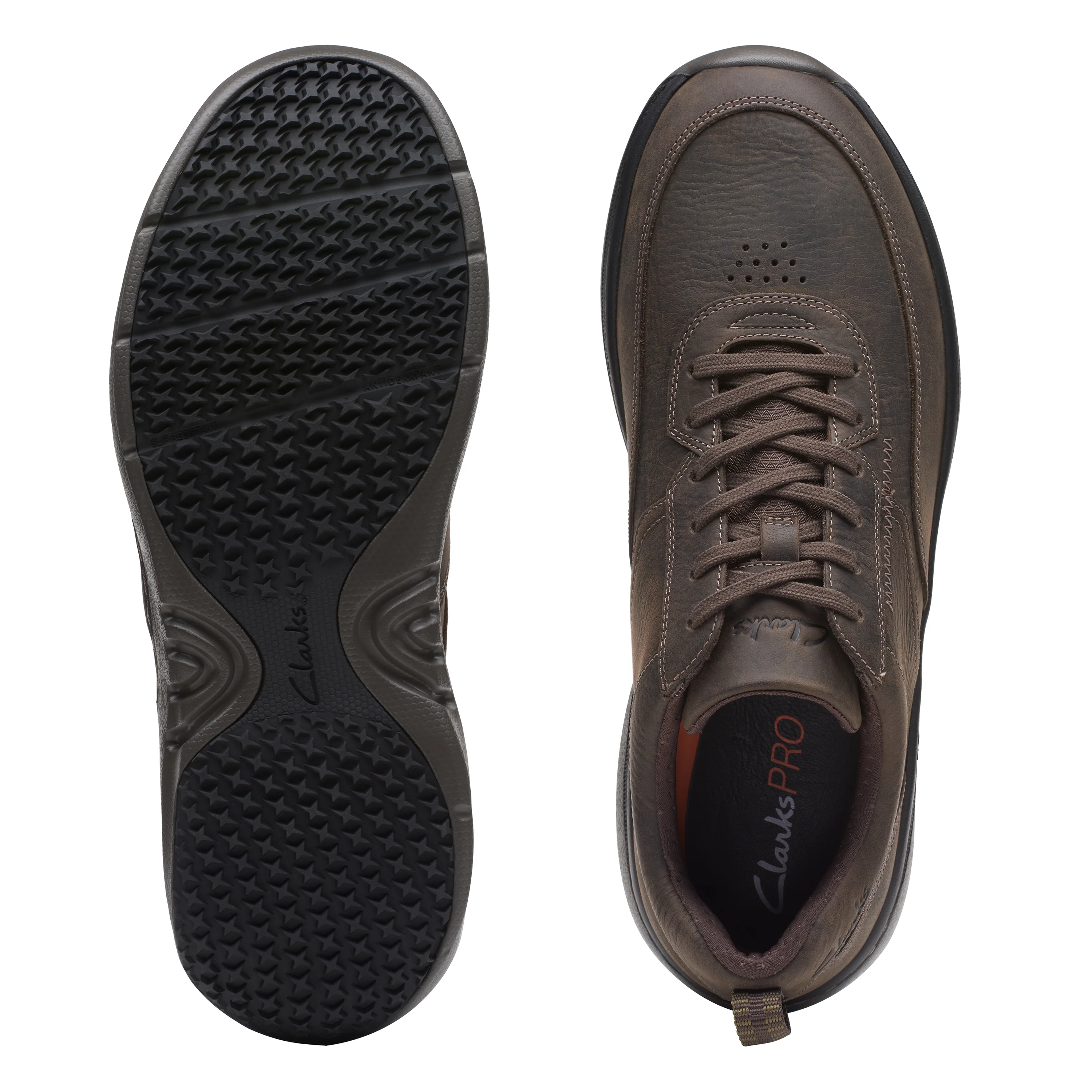 Clarkspro Lace Leather Dark Brown - Image 4
