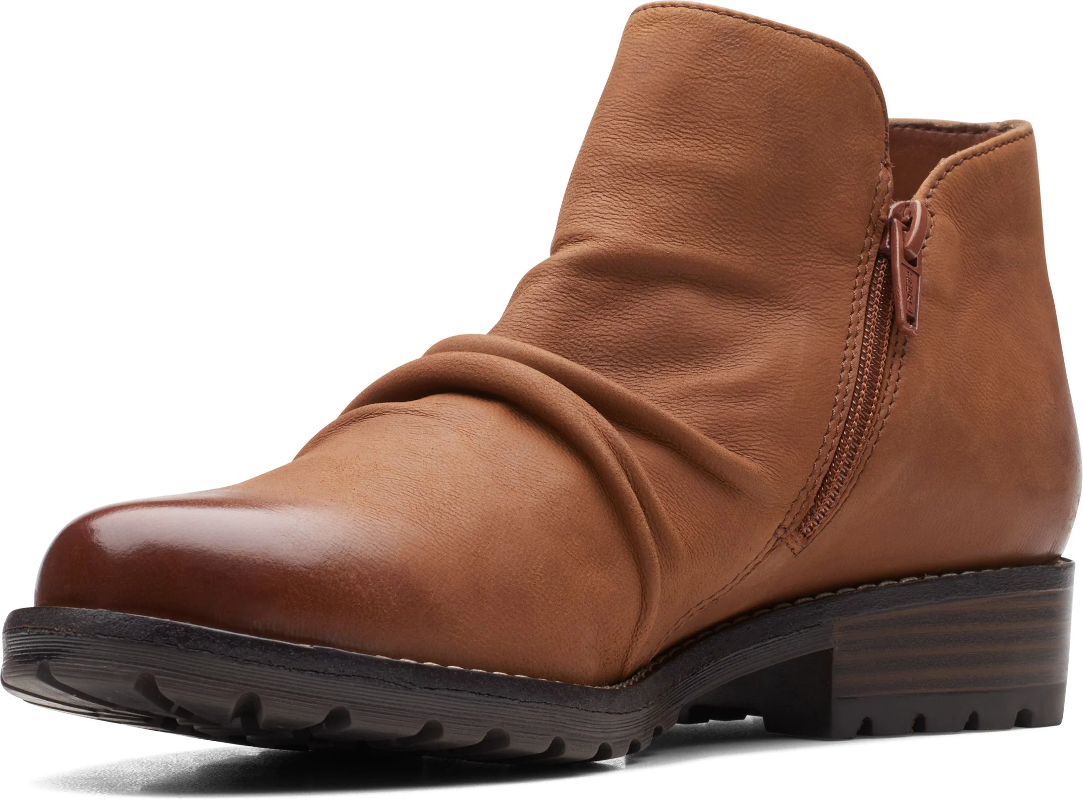 Clarkwell Zip Dark Tan - Image 4