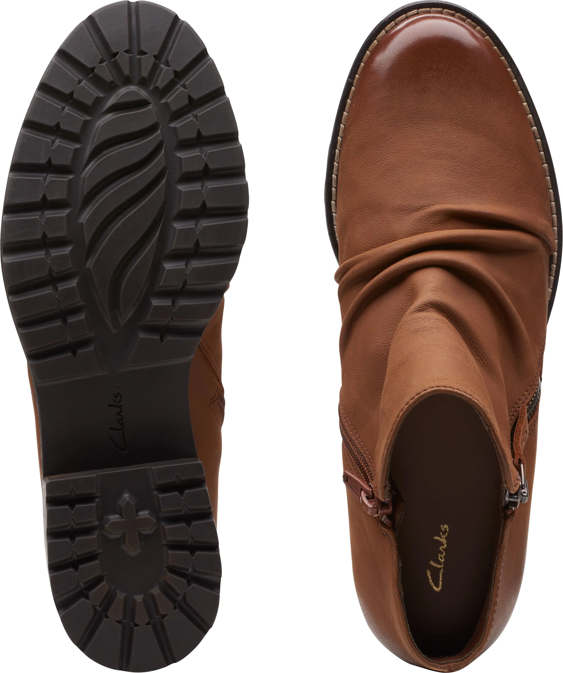 Clarkwell Zip Dark Tan - Image 7
