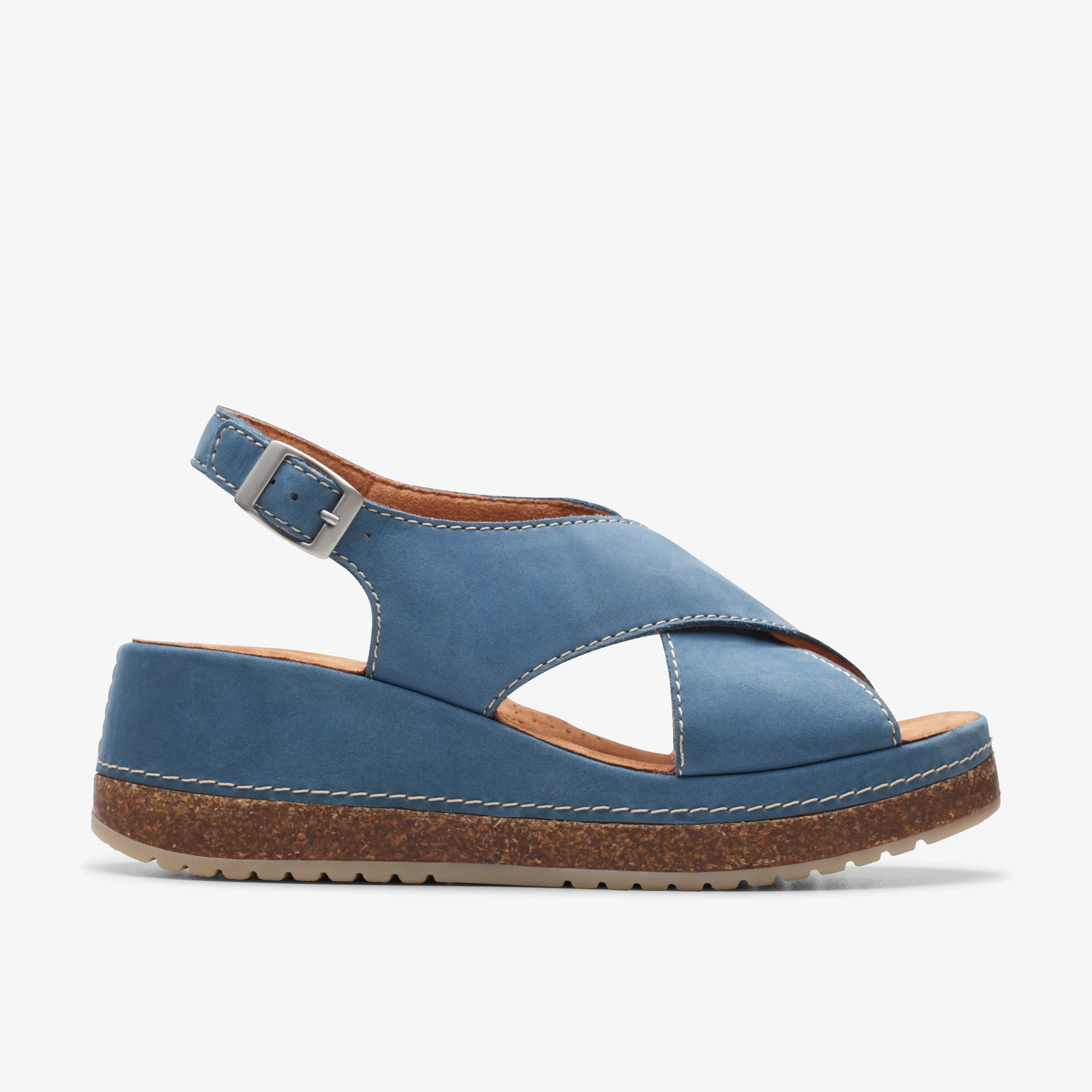 Kassanda Step Nubuck Blue Nubuck - Image 2
