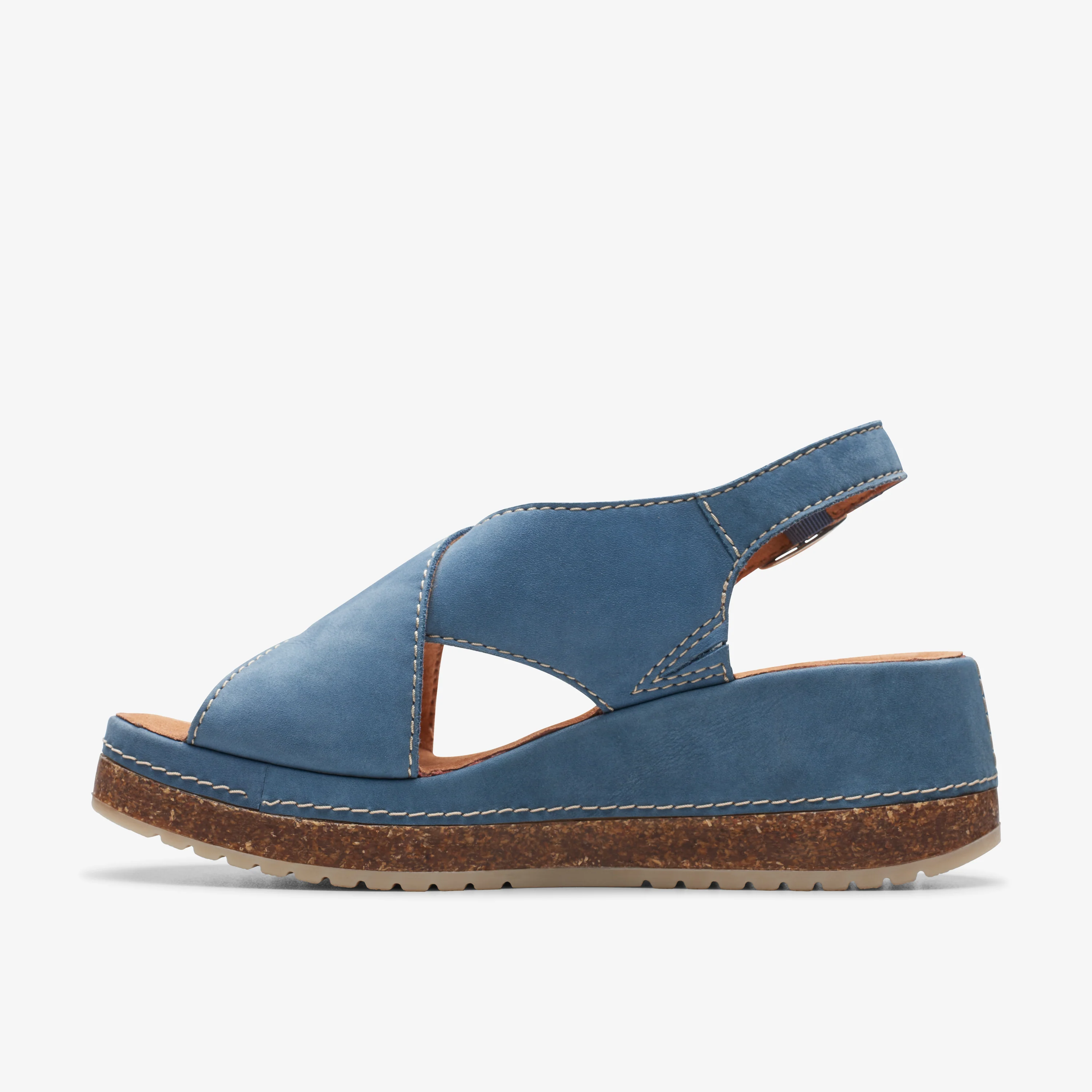 Kassanda Step Nubuck Blue Nubuck - Image 3