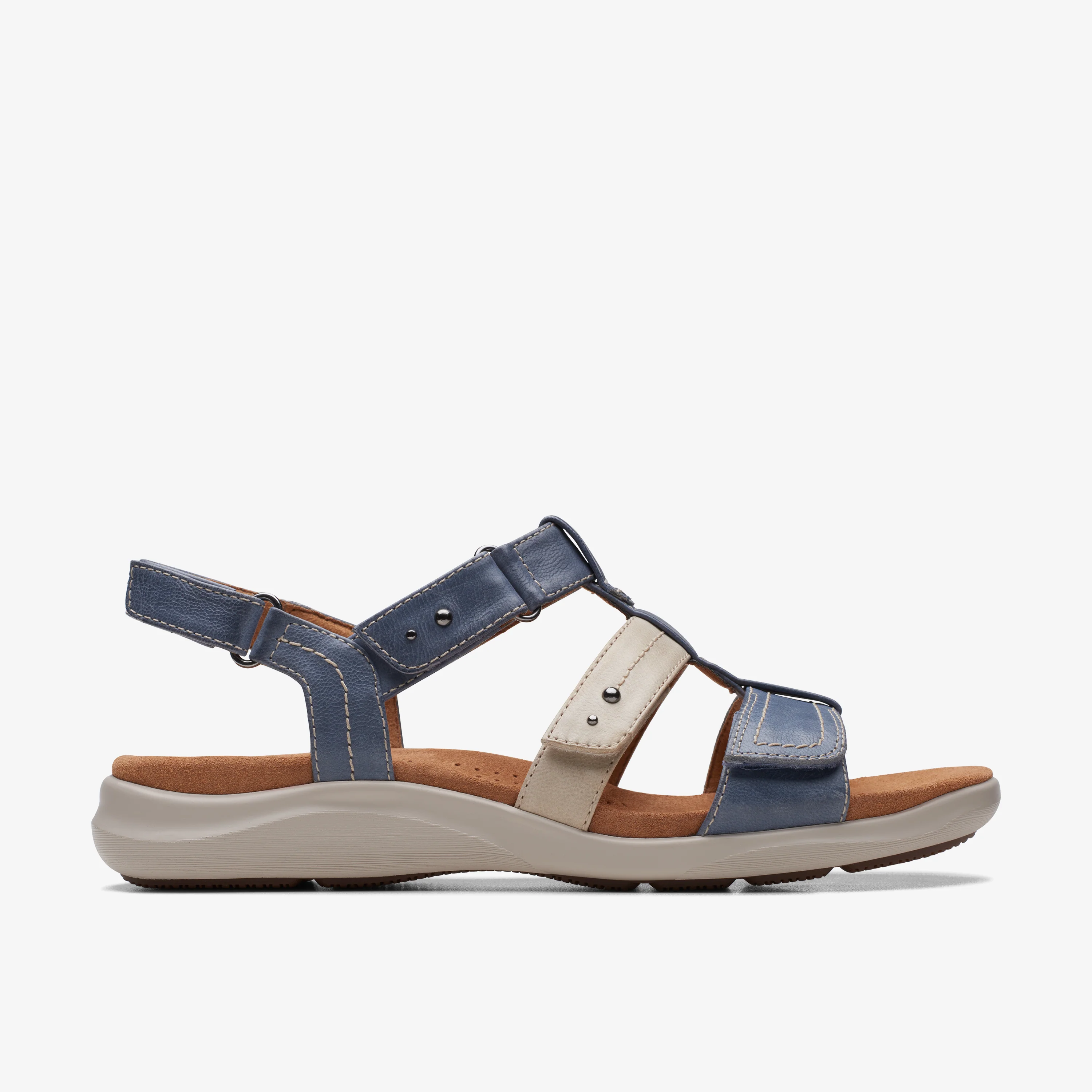 Kitly Step Leather Denim Combi - Image 2