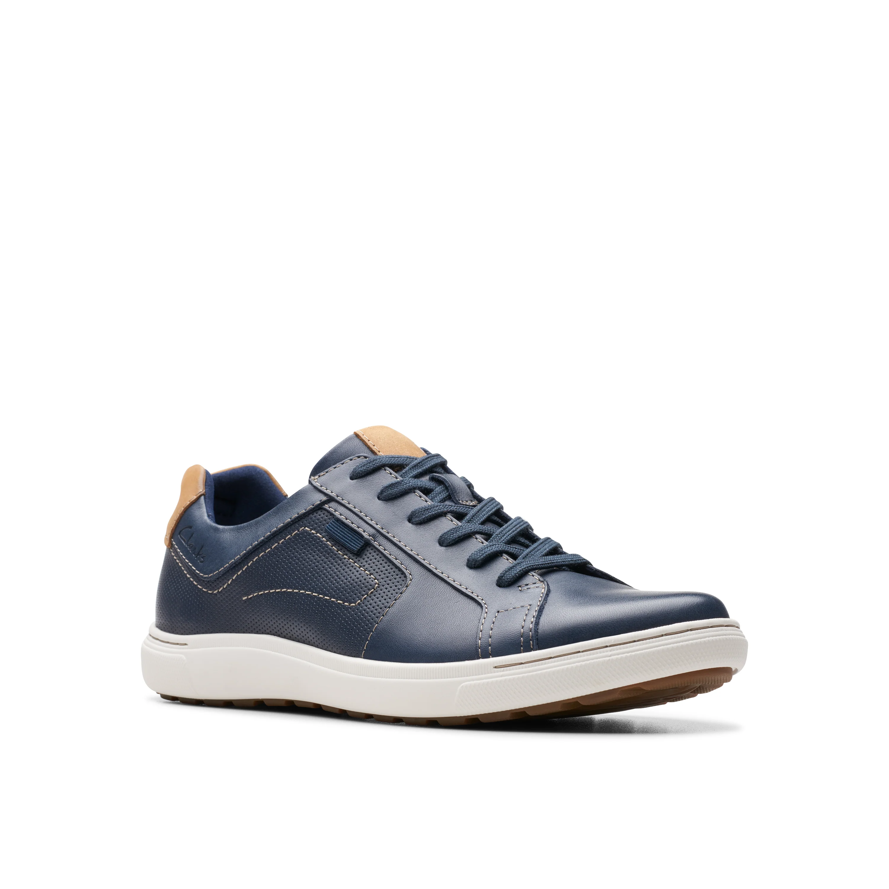 Mapstone Lace Leather Navy Leather